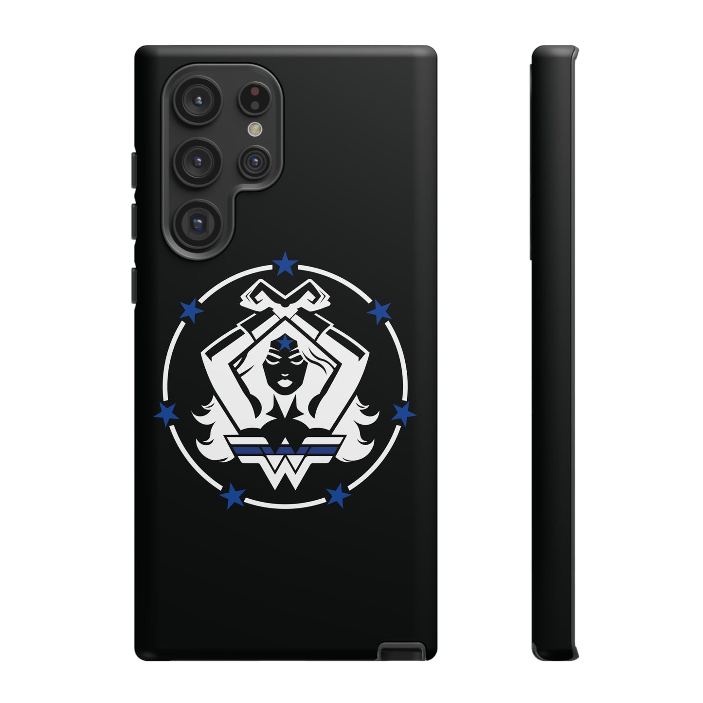 WW Blue Line Tough Phone Case