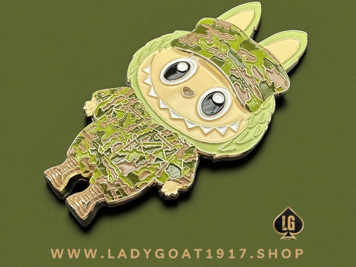 LaSoldier Challenge Coin 25”PRE-SALE**** Green