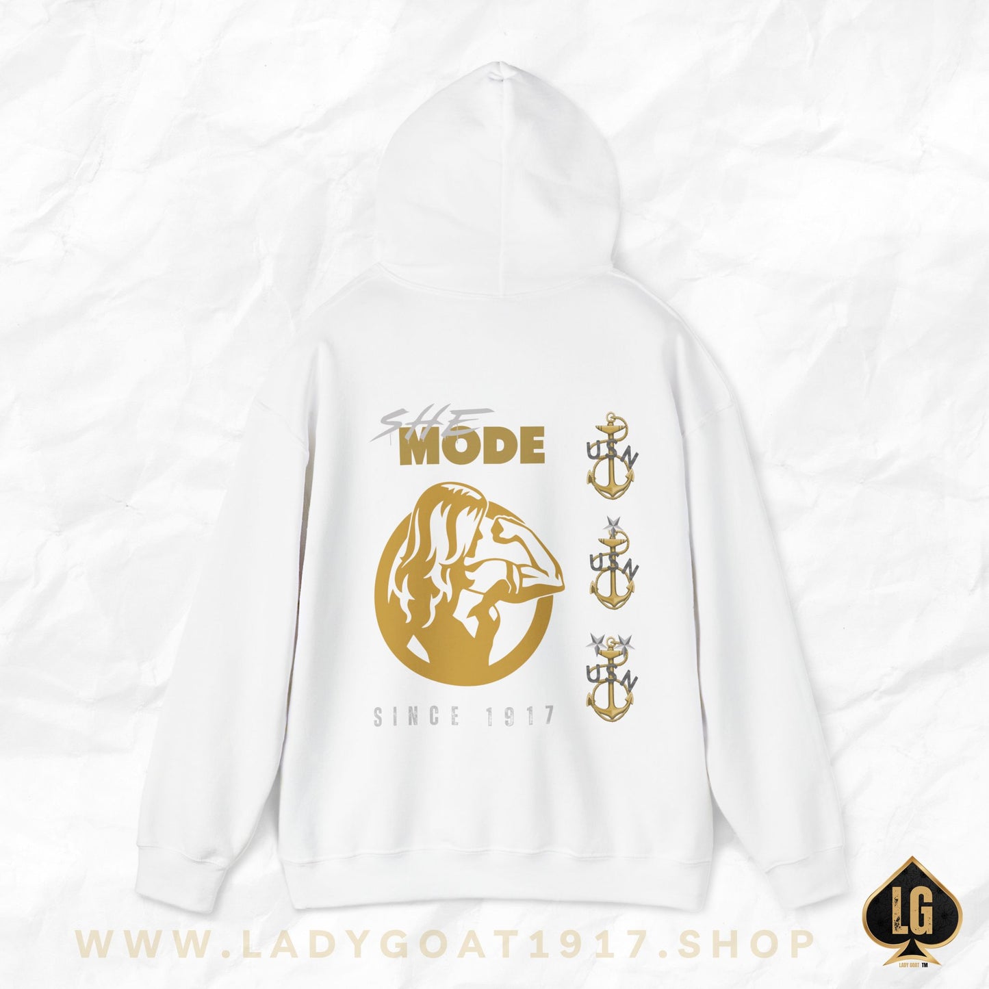 She Mode Unisex Hoodie