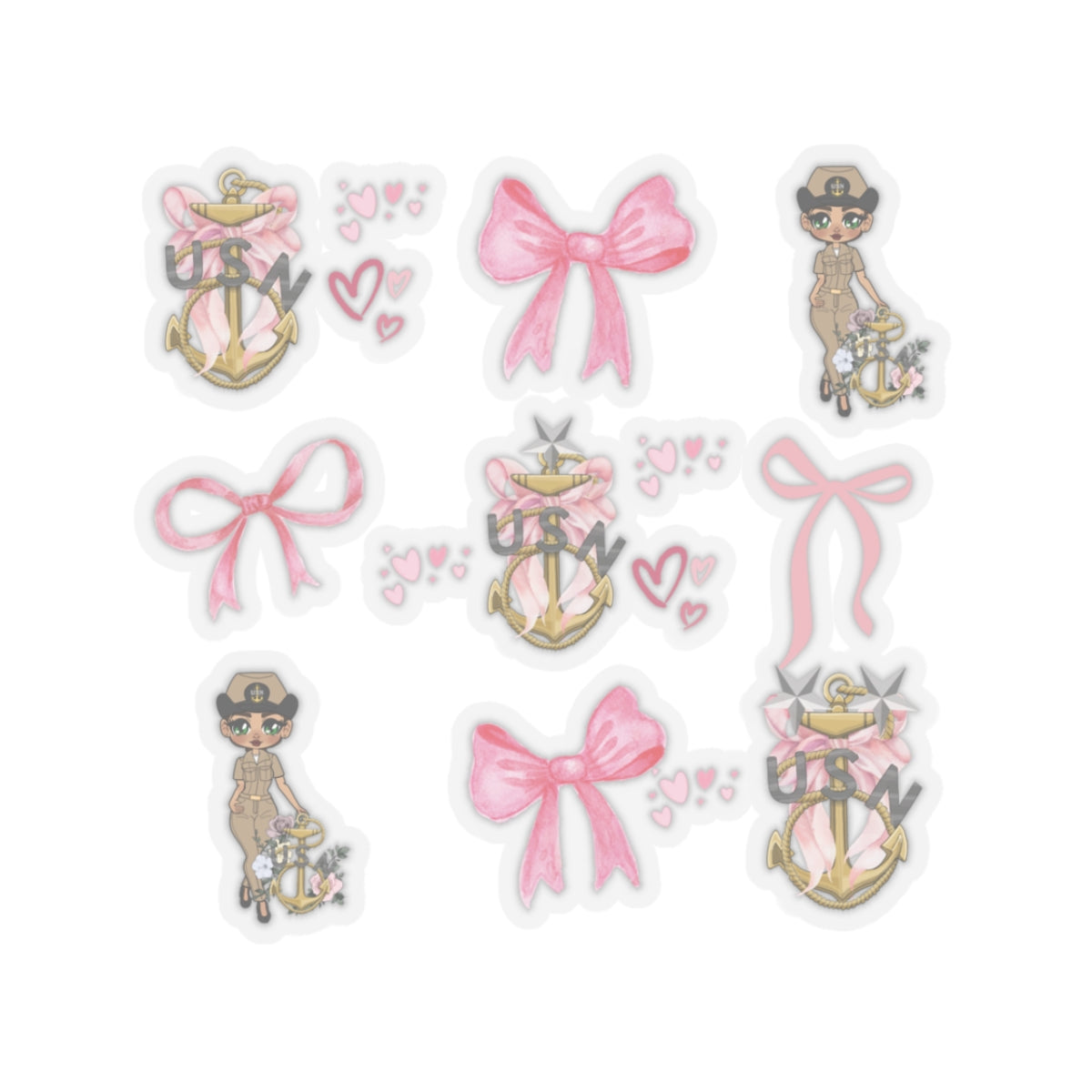 Lady Goat Coquette V6 Stickers