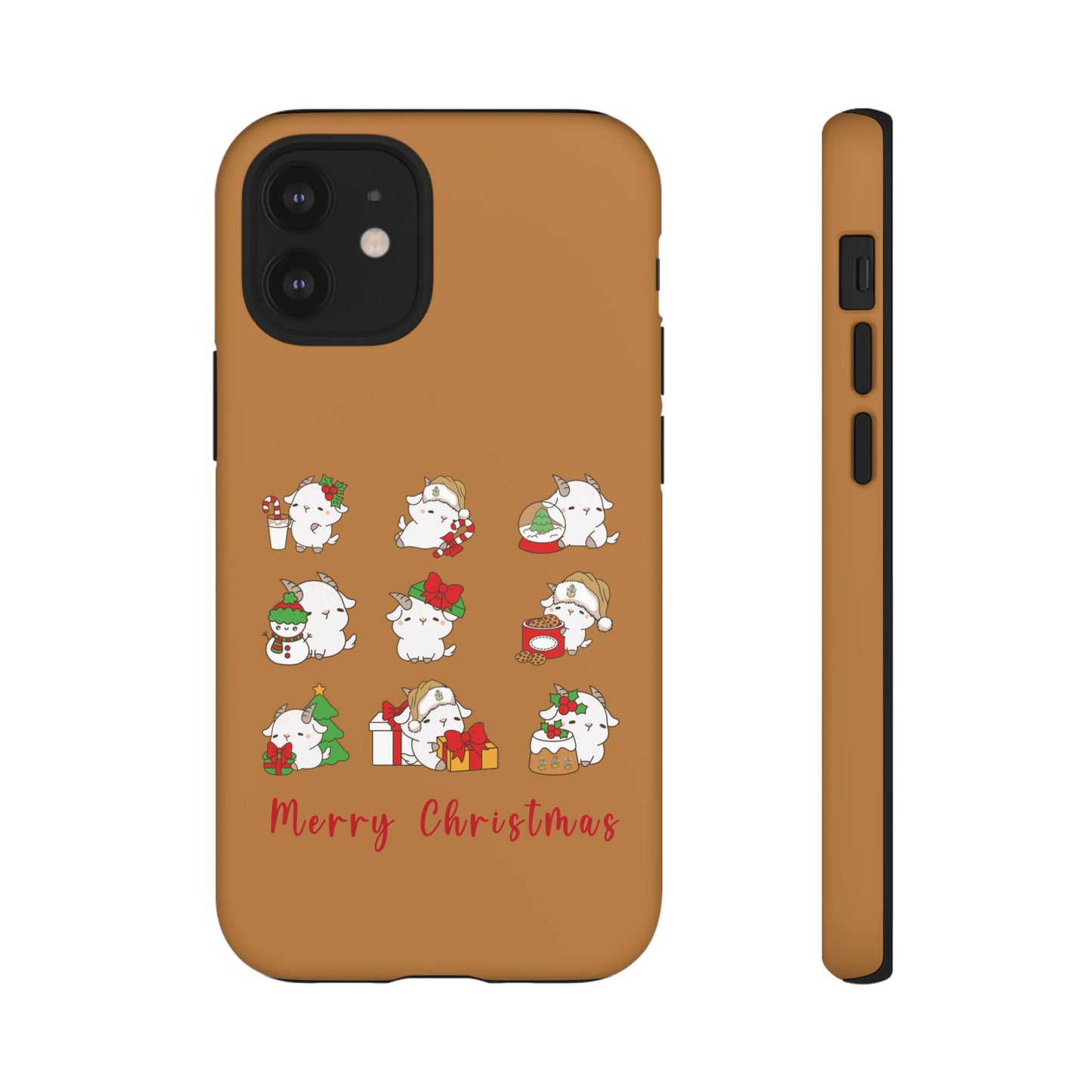 Hello Goat Christmas V1 Tough Phone Case