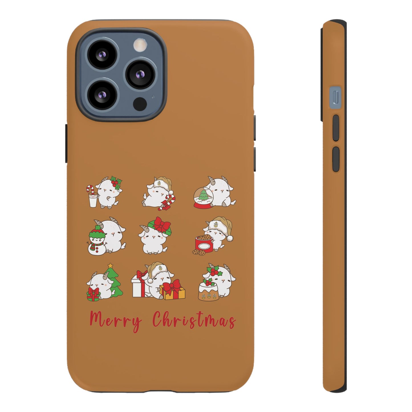 Hello Goat Christmas V1 Tough Phone Case