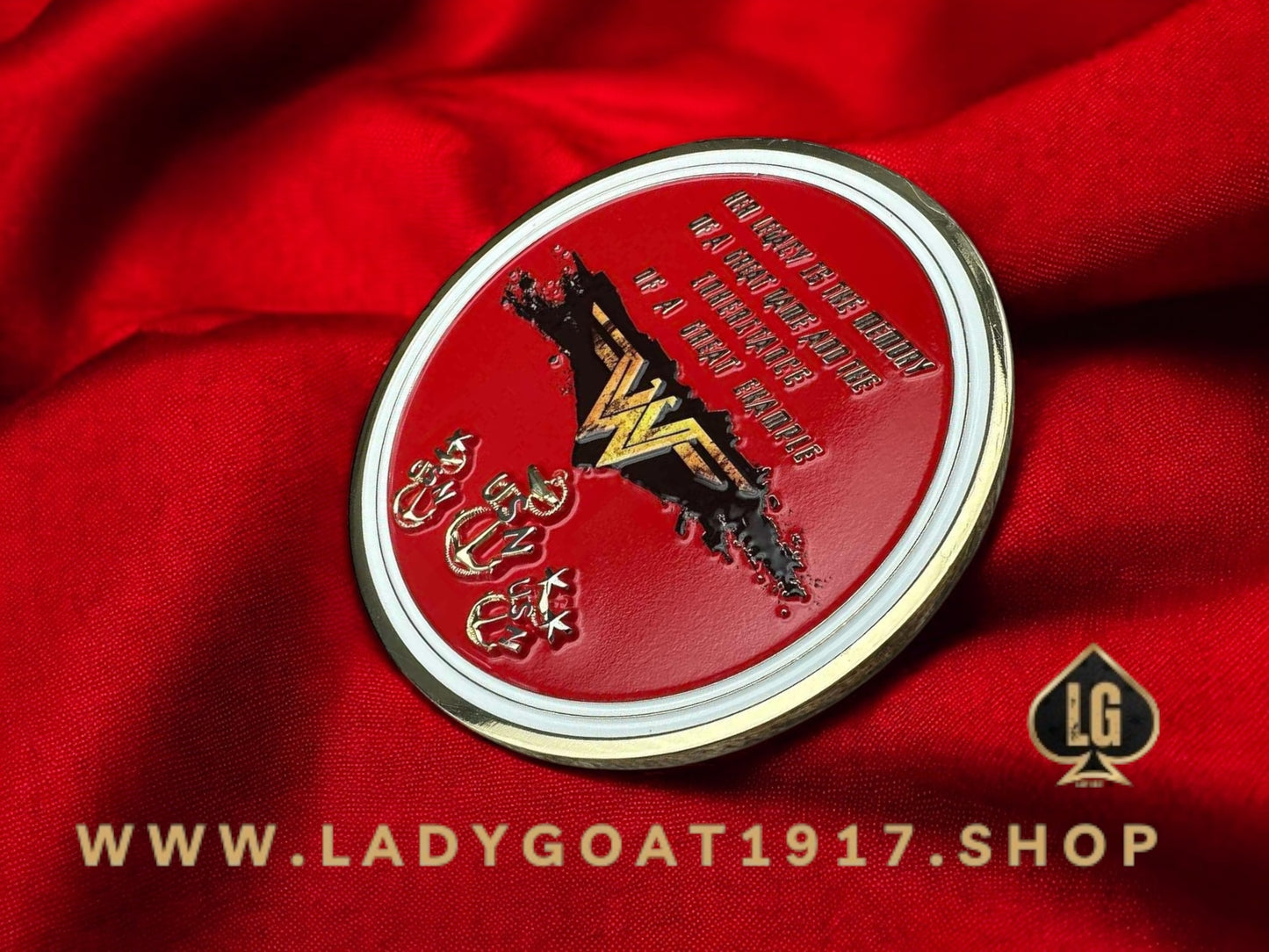 WW Retired Challenge Coin 25”