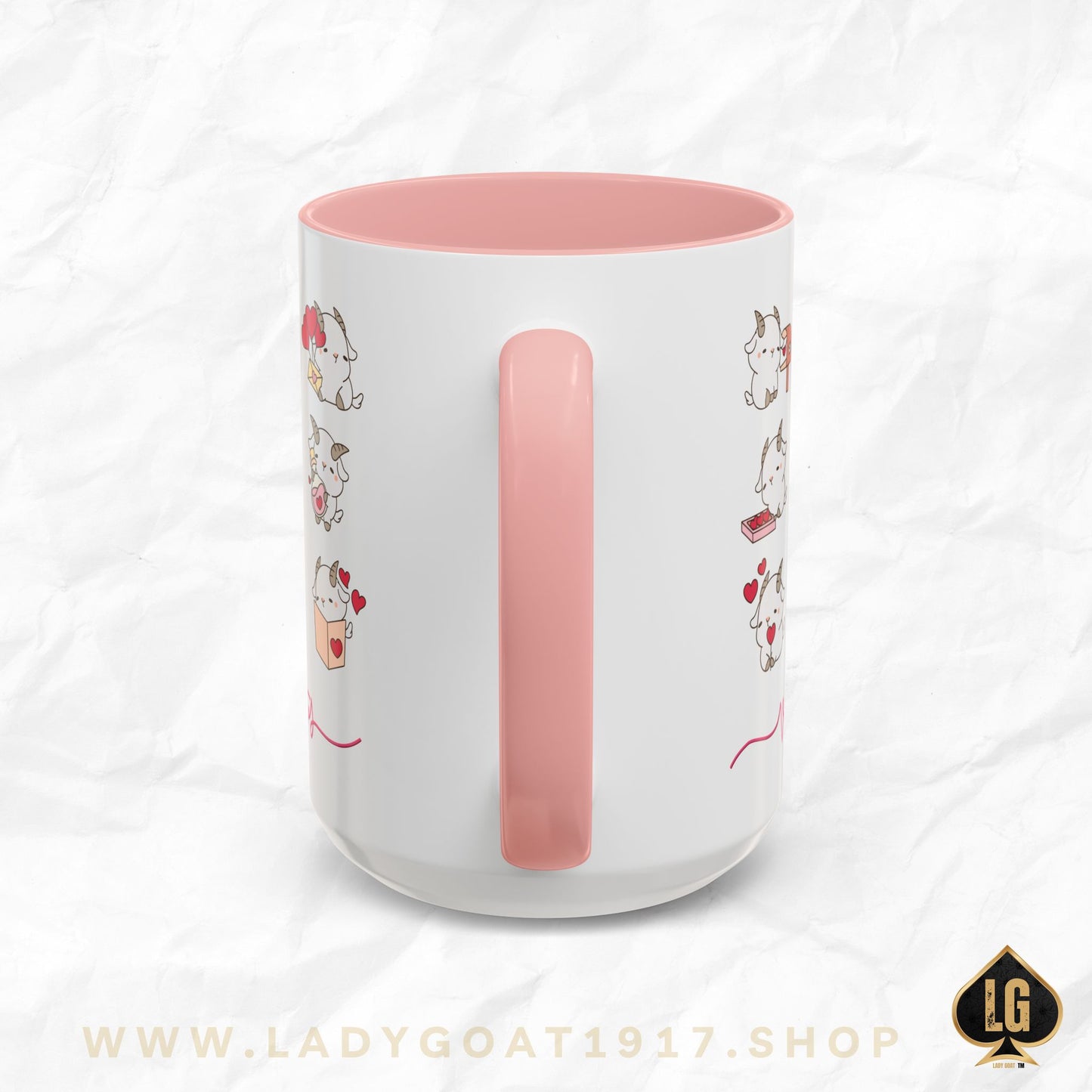 Hello Goat Valentine 15oz Mug