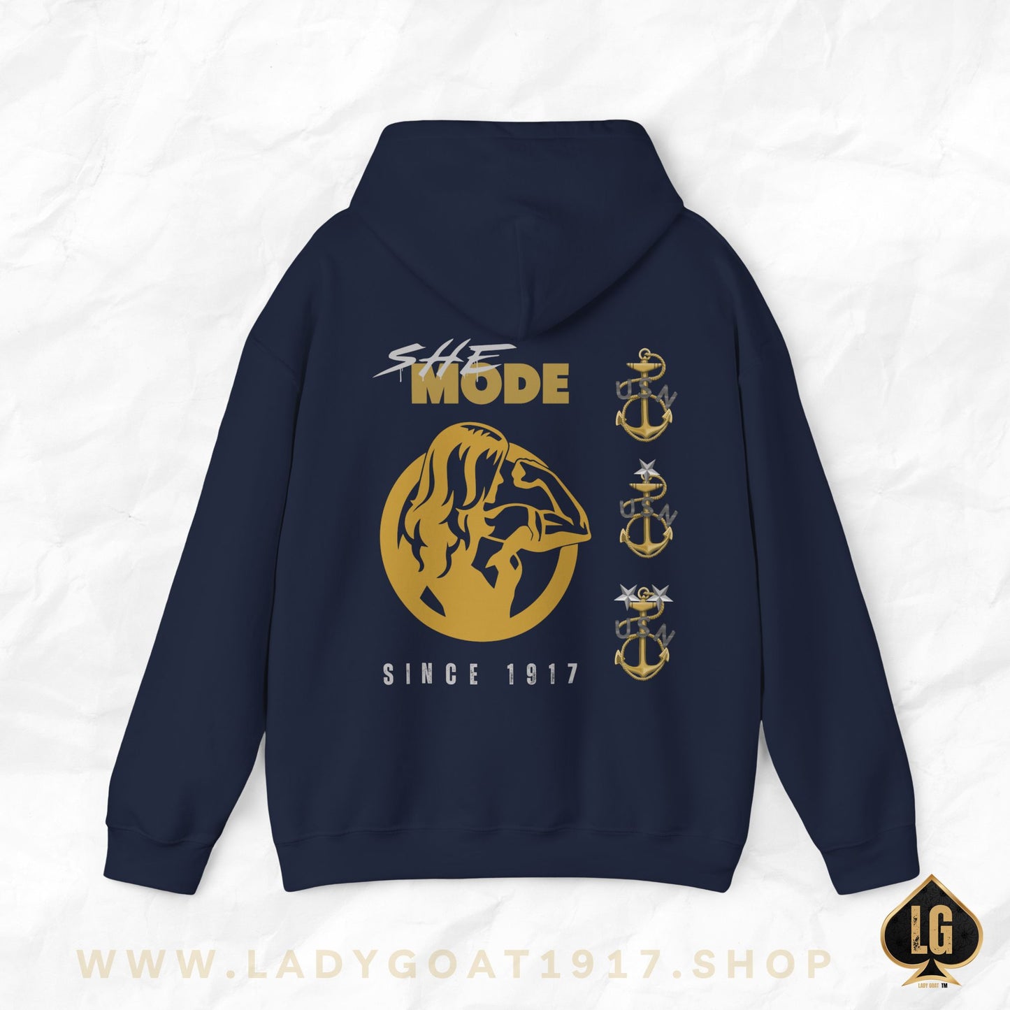She Mode Unisex Hoodie