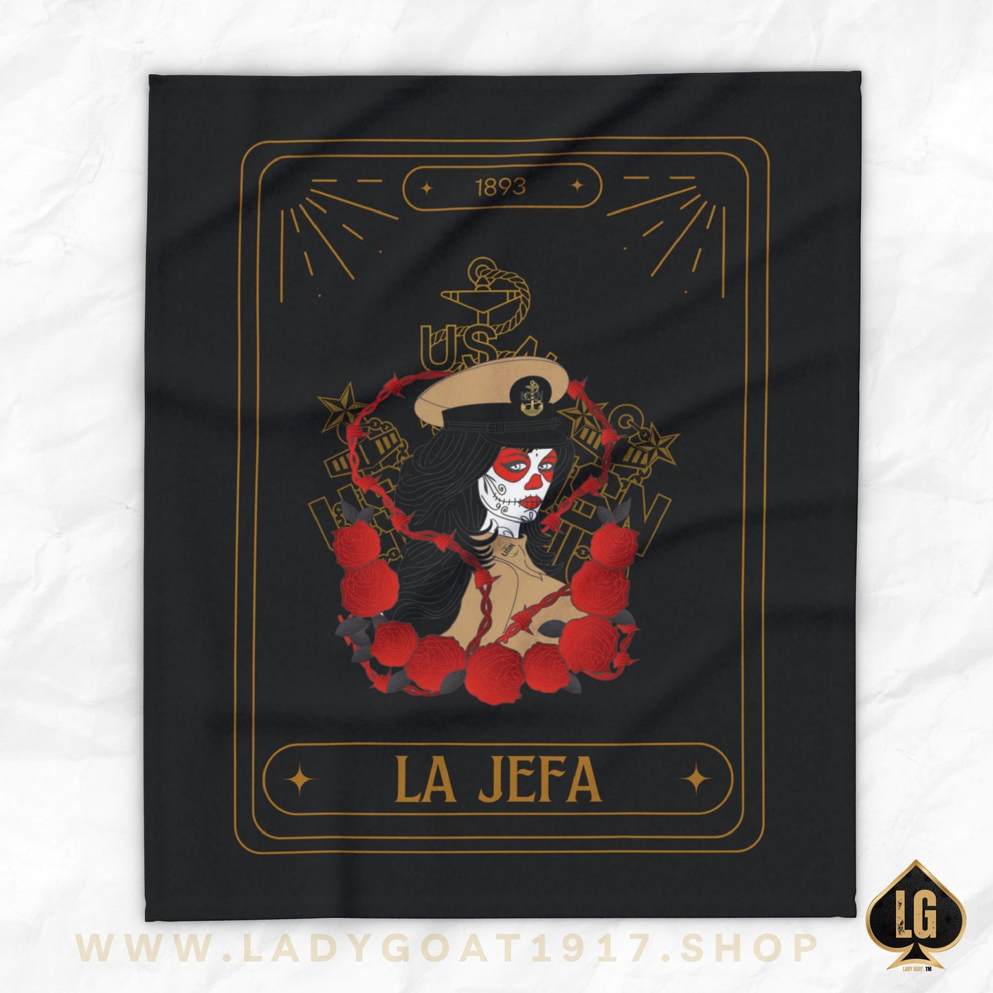 La Jefa Fleece Blanket