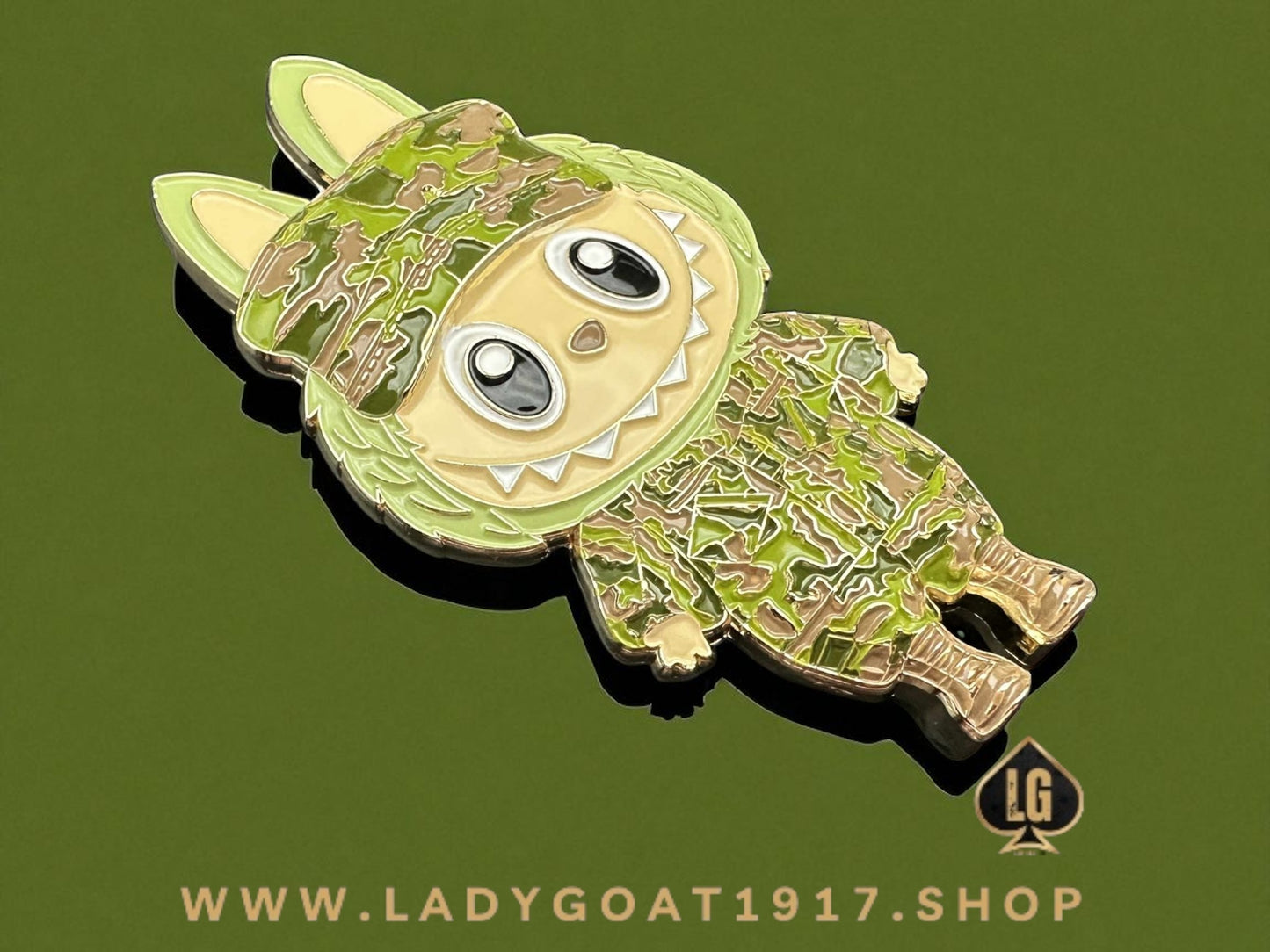 LaSoldier Challenge Coin 25”PRE-SALE**** Green
