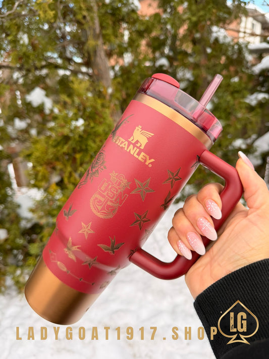 Stanley 30oz Tumbler Blazing