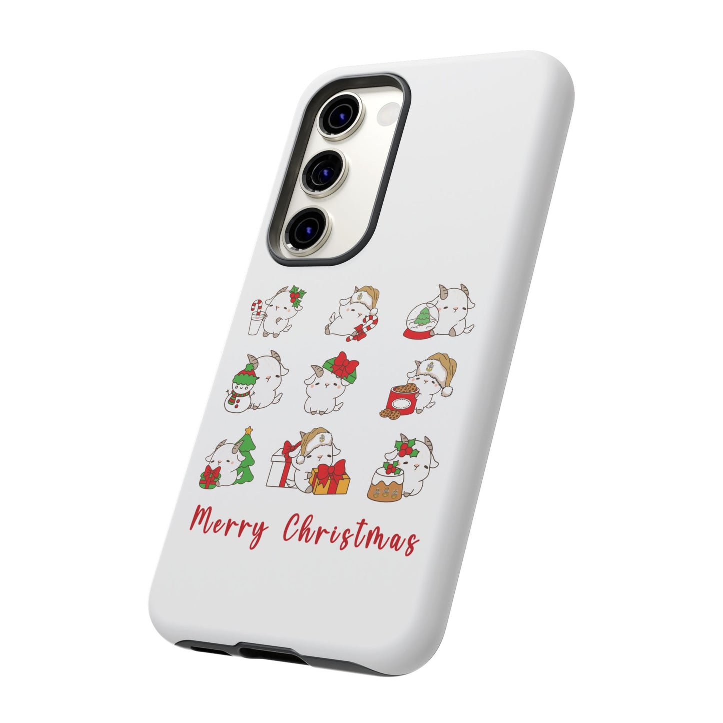 Hello Goat Christmas V3Tough Phone Case