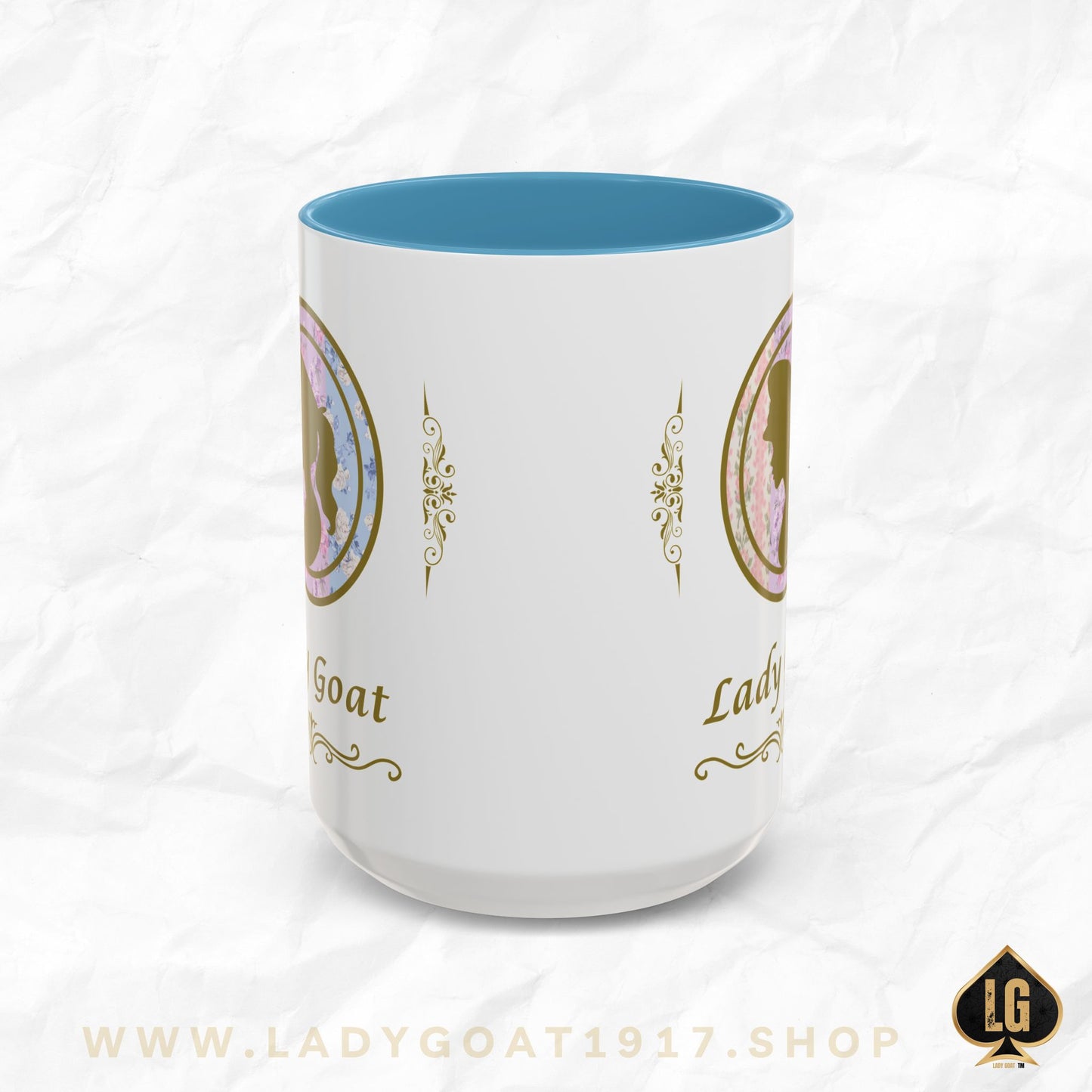 LADYGOATFANCY V4 Accent Coffee Mug 15oz