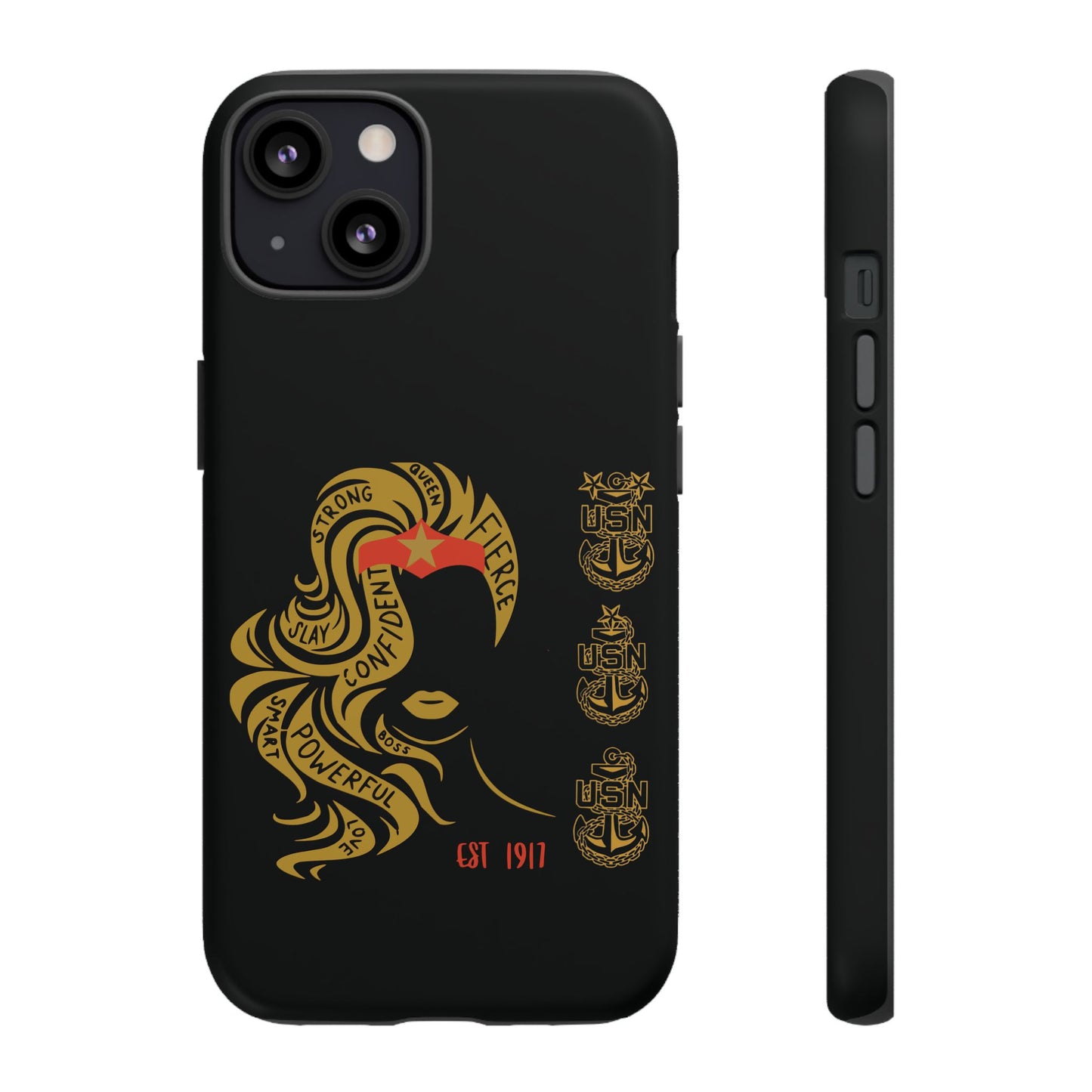 WW OG Long Hair Gold Phone Case