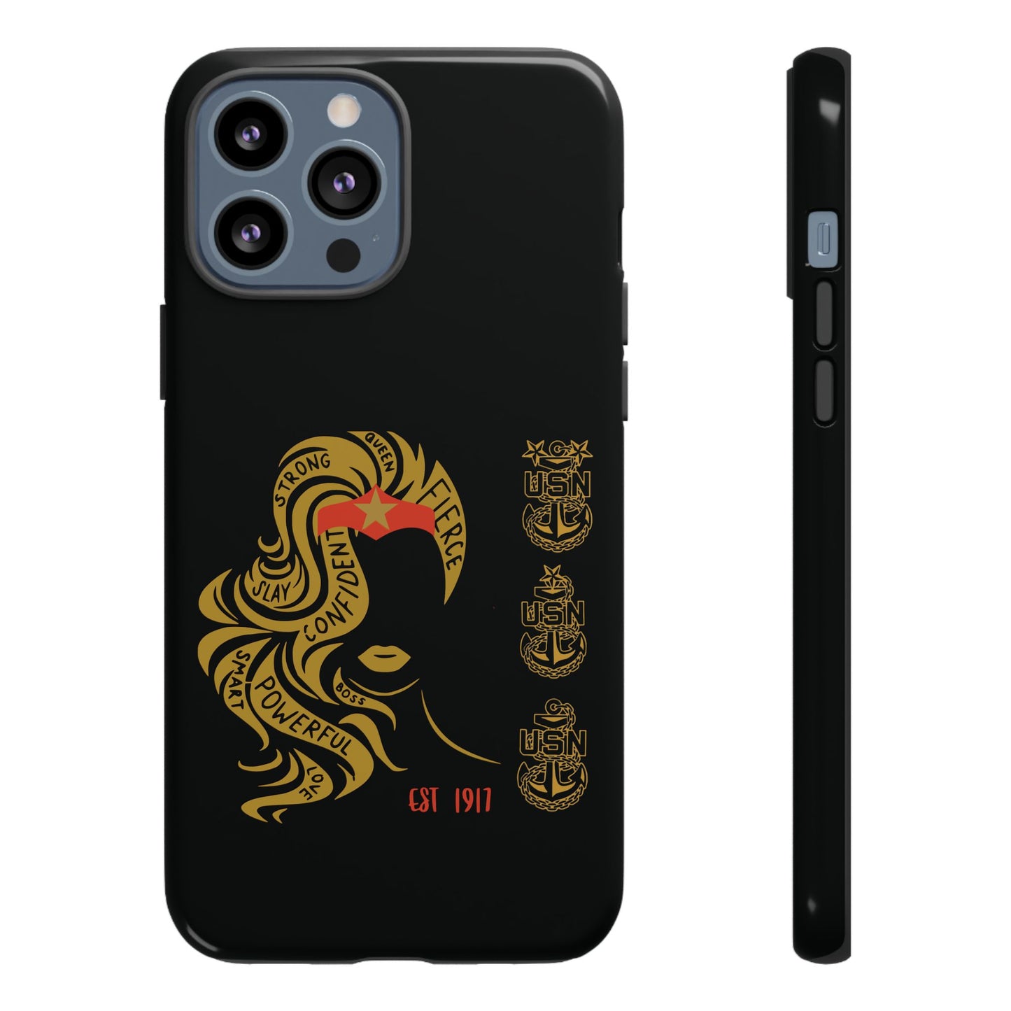 WW OG Long Hair Gold Phone Case
