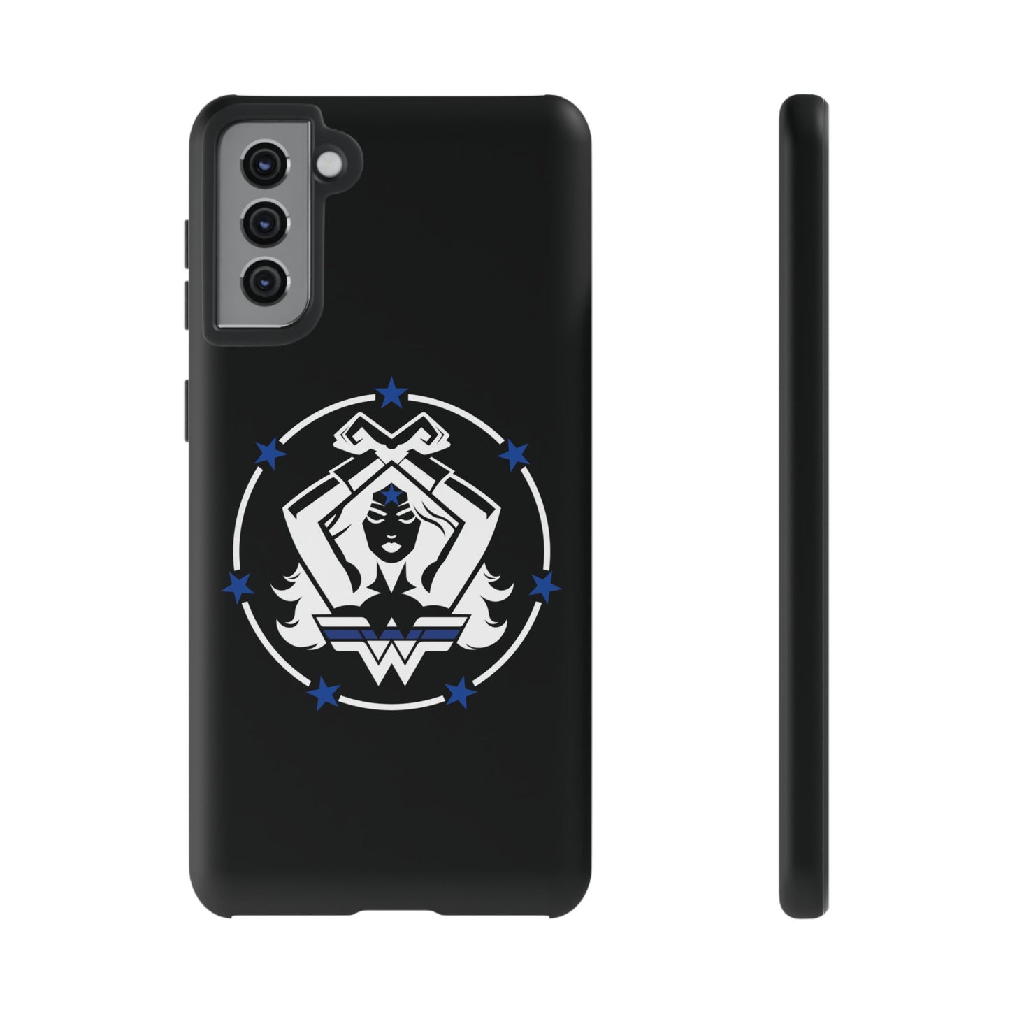 WW Blue Line Tough Phone Case