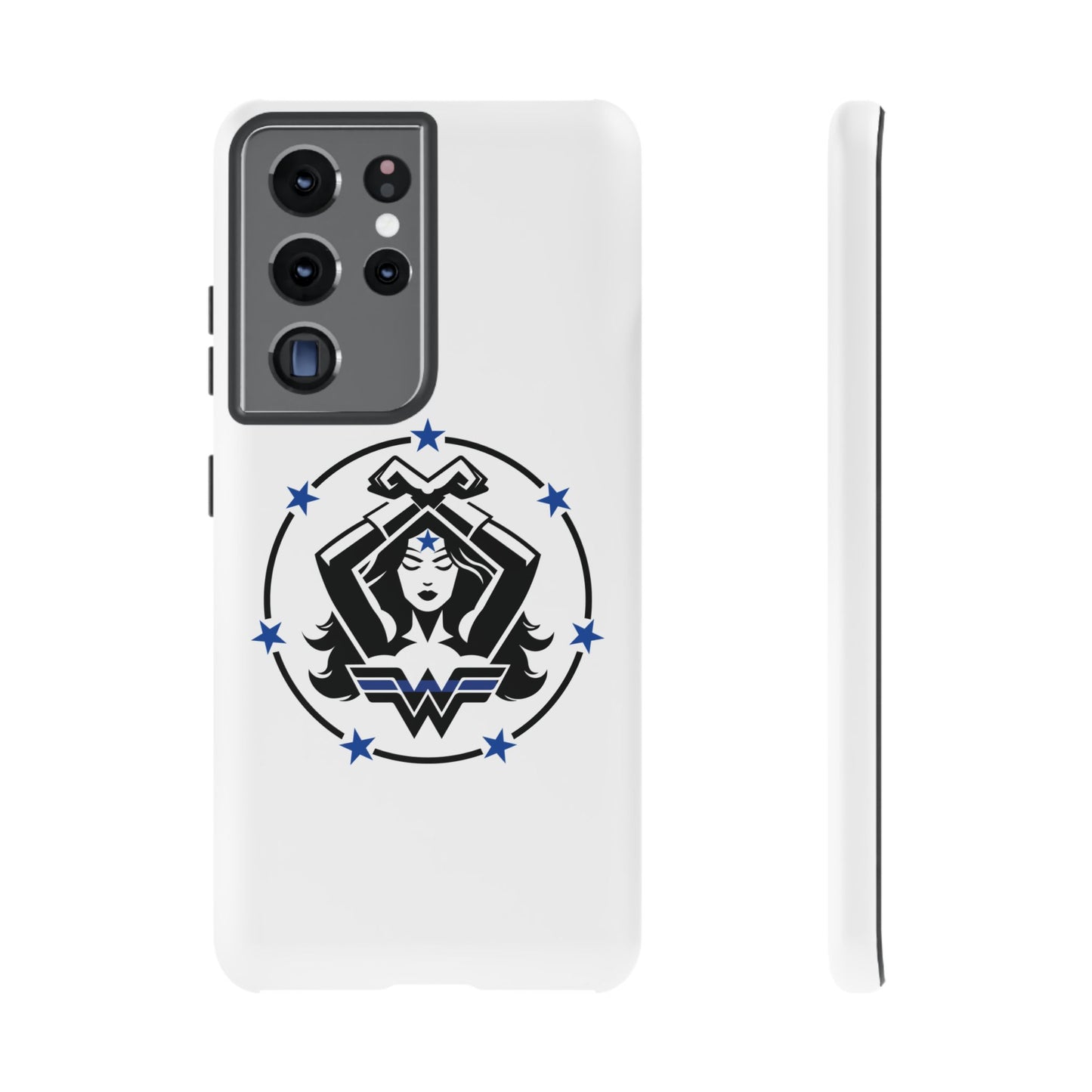 WW Blue Line Tough Phone Case V2