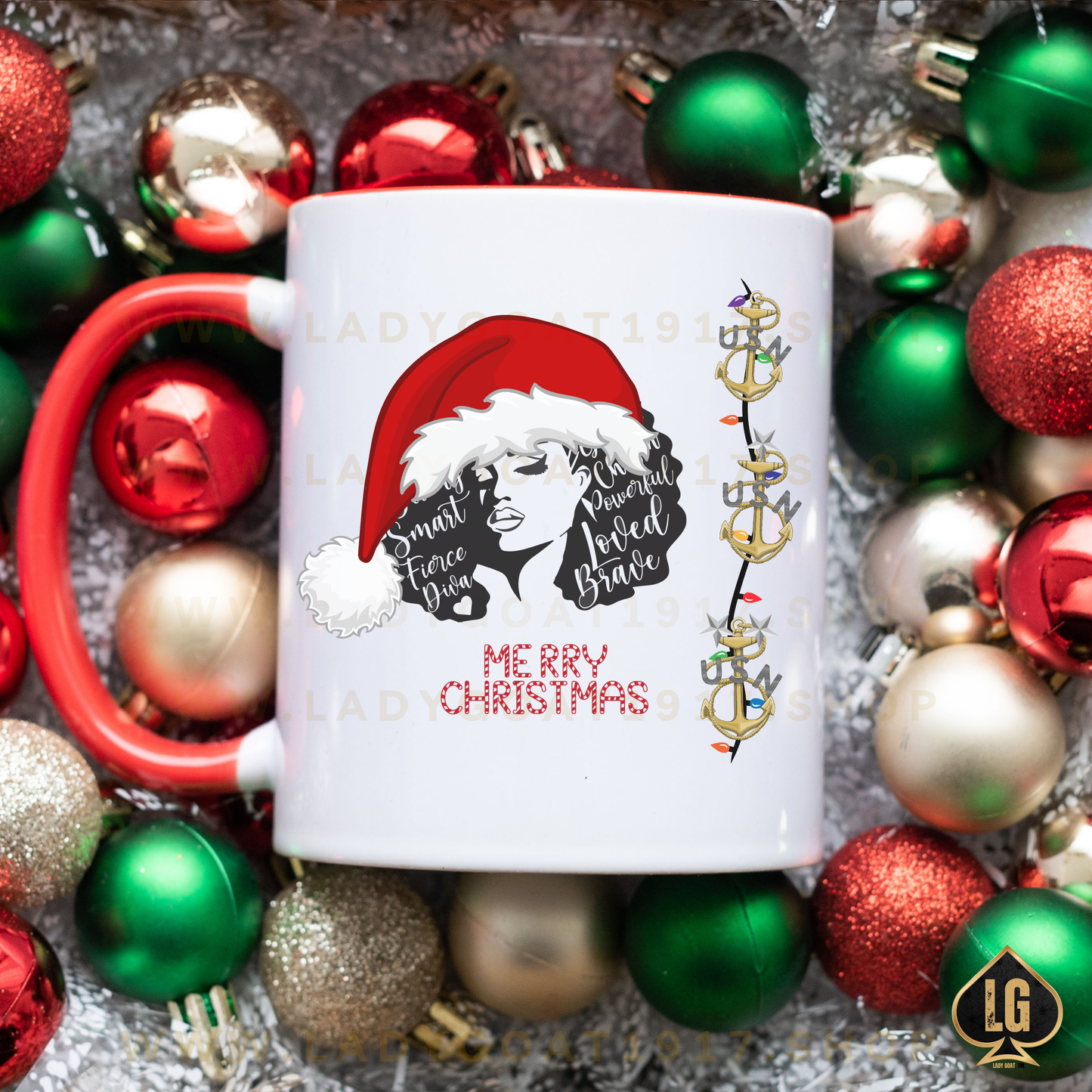 WW Diva OG Christmas 15oz Mug