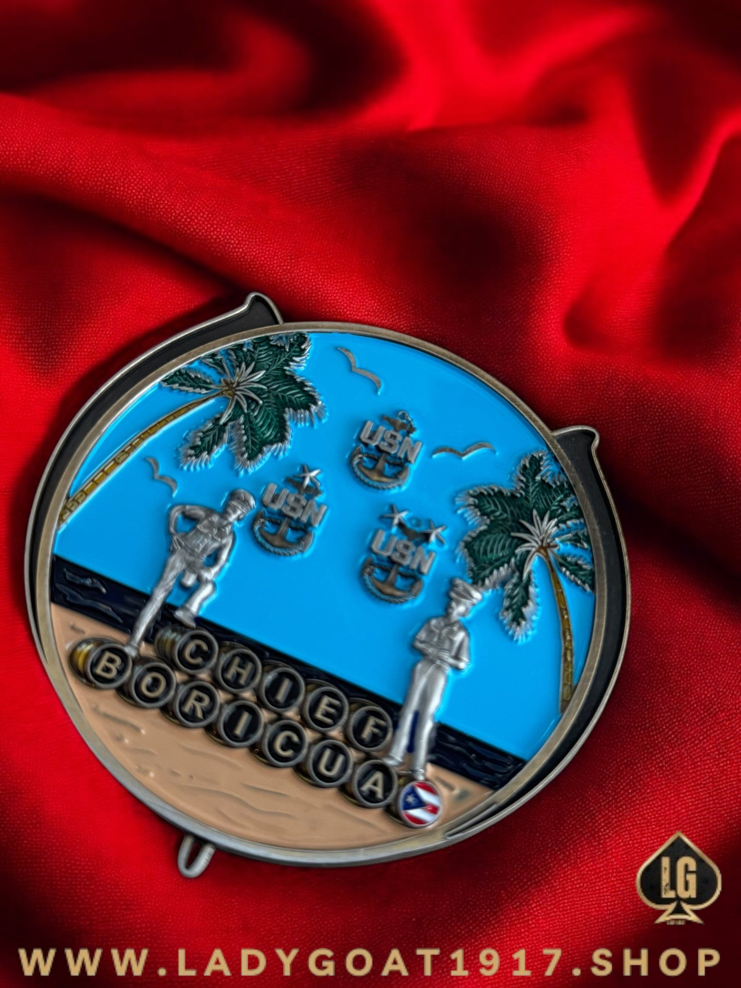 Bacardi Challenge Coin 22"
