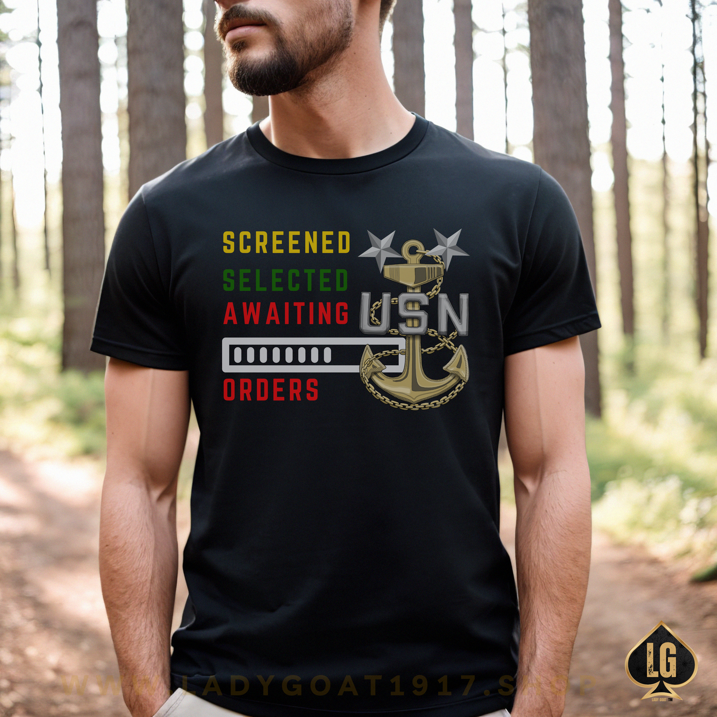 Screened Master Chief Tee