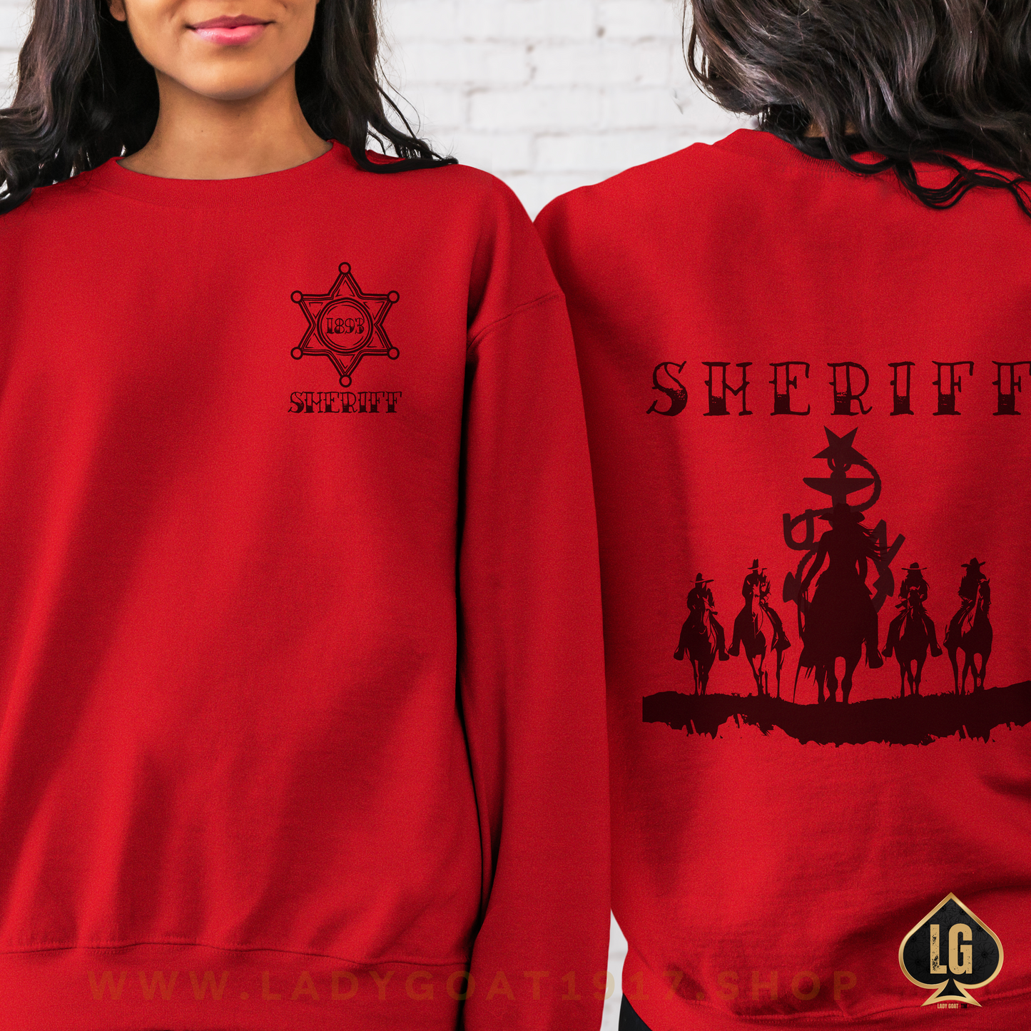 Sheriff Crewneck Sweater