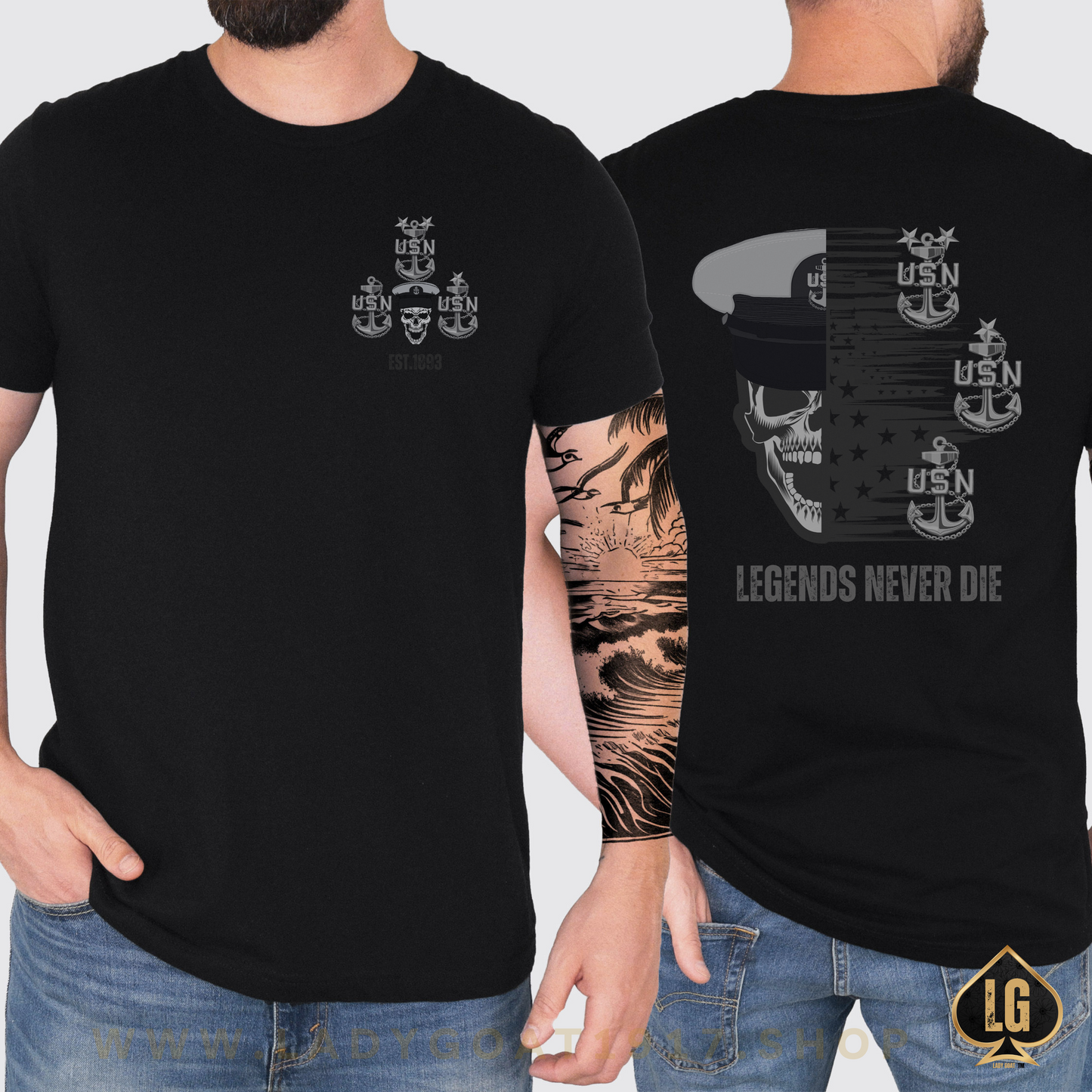 Legends Never Die Unisex Tee