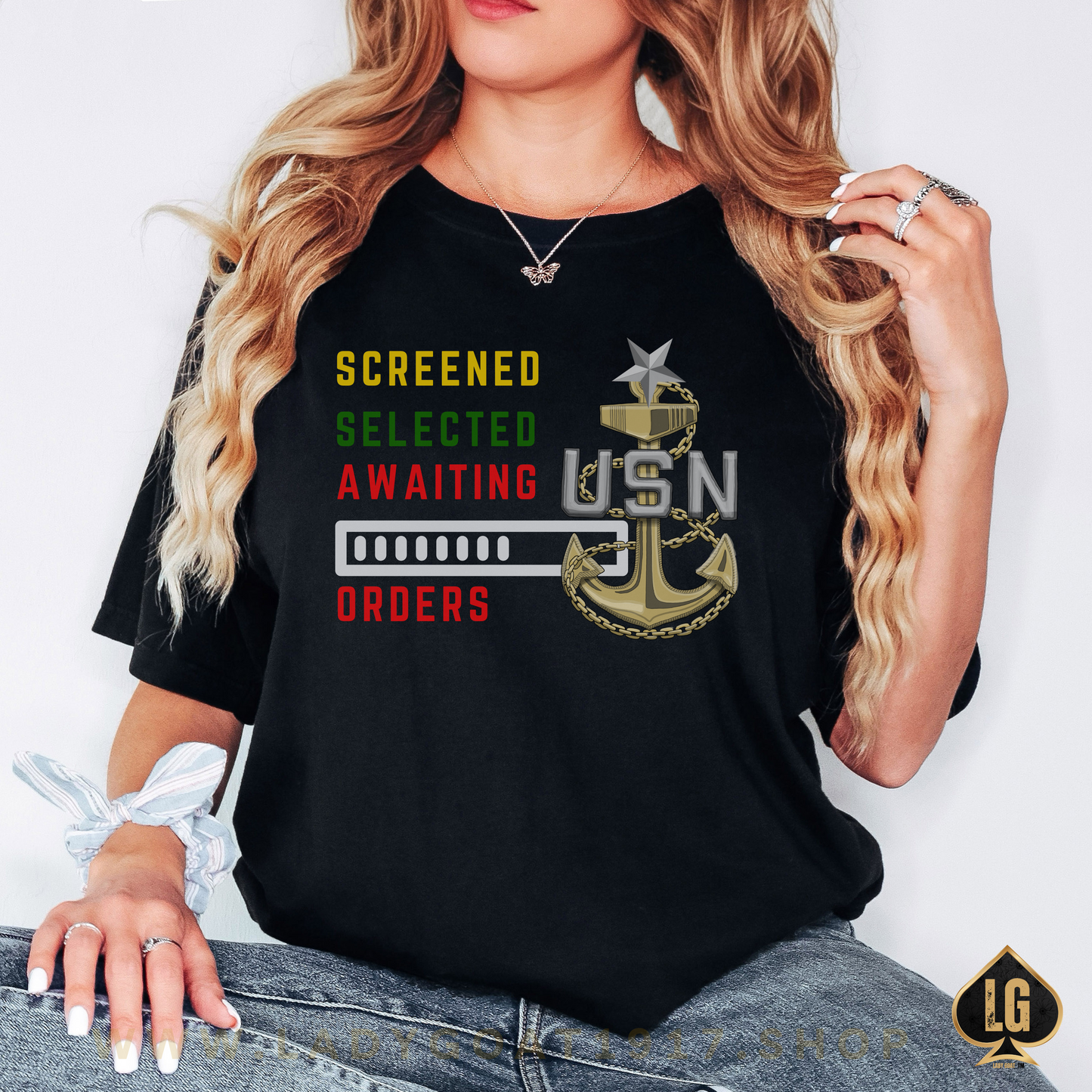 Screened Senior Chief Tee