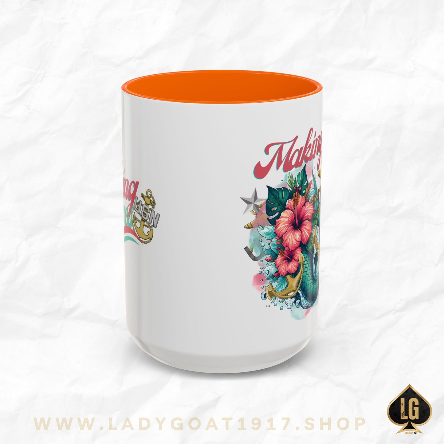 Making Waves Accent Coffee Mug 15oz