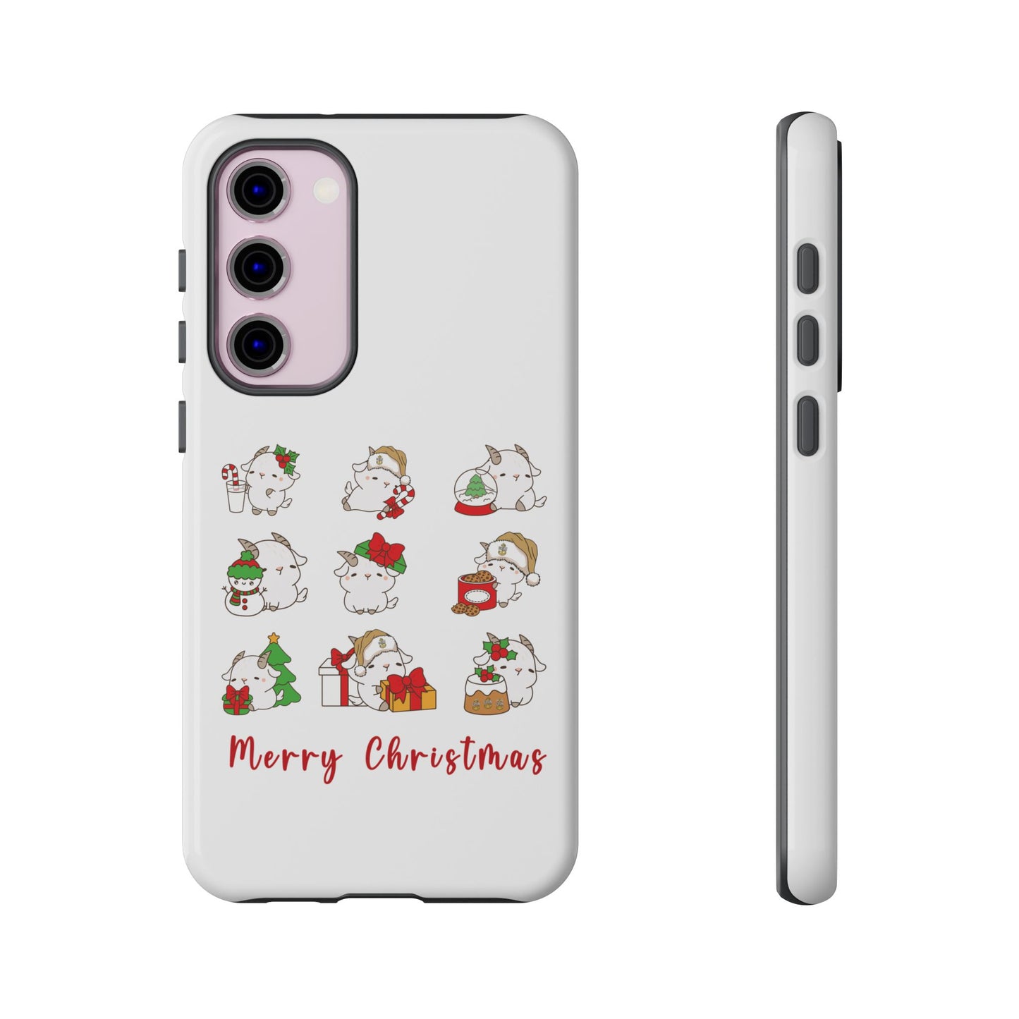 Hello Goat Christmas V3Tough Phone Case