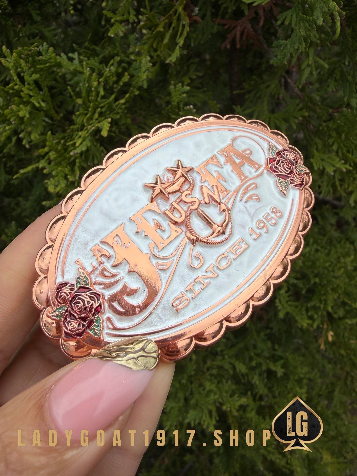 SPRING SALE RG Jefa MCPO Belt Buckle  25"🤍
