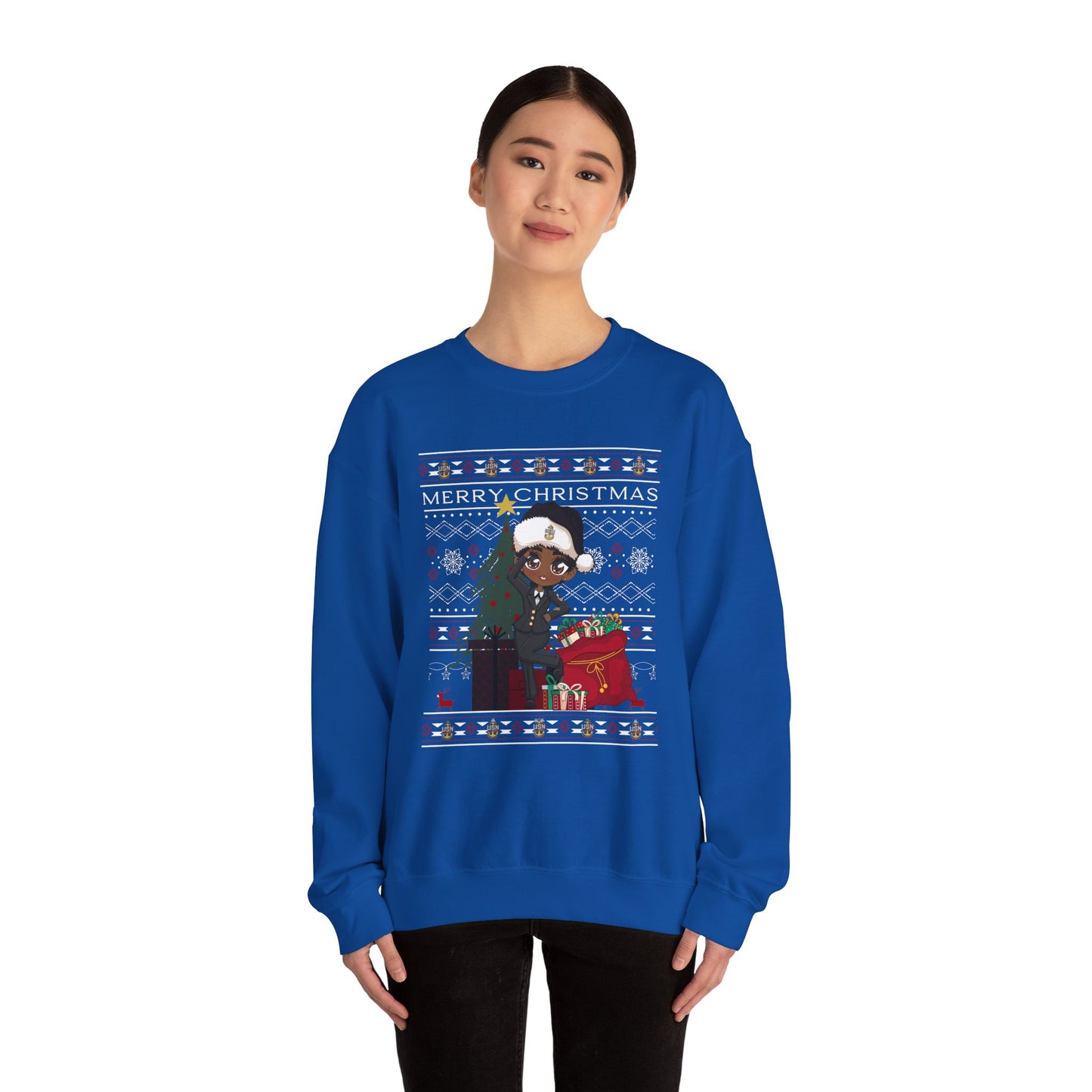 Christmas Blues V2 Crewneck Sweater