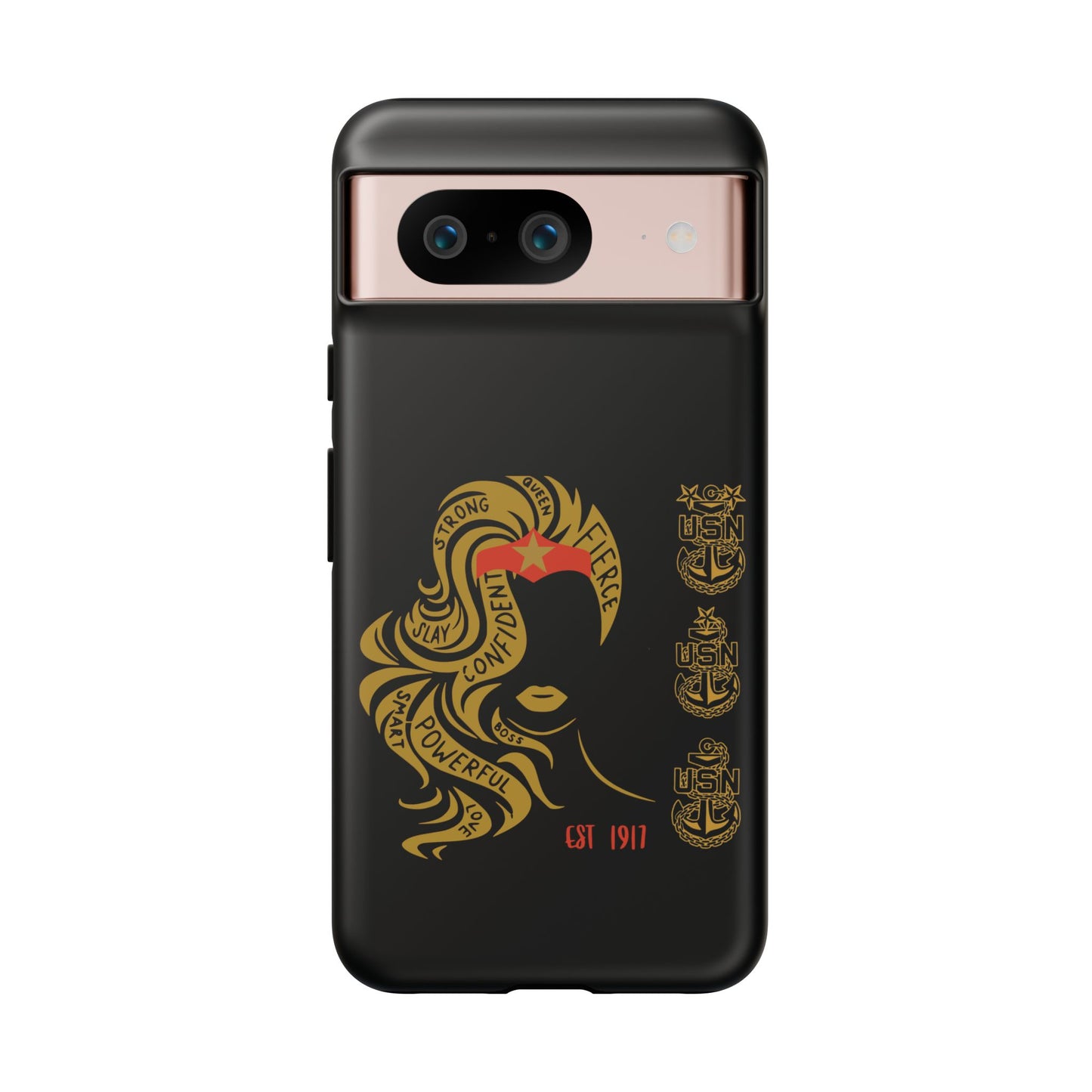 WW OG Long Hair Gold Phone Case