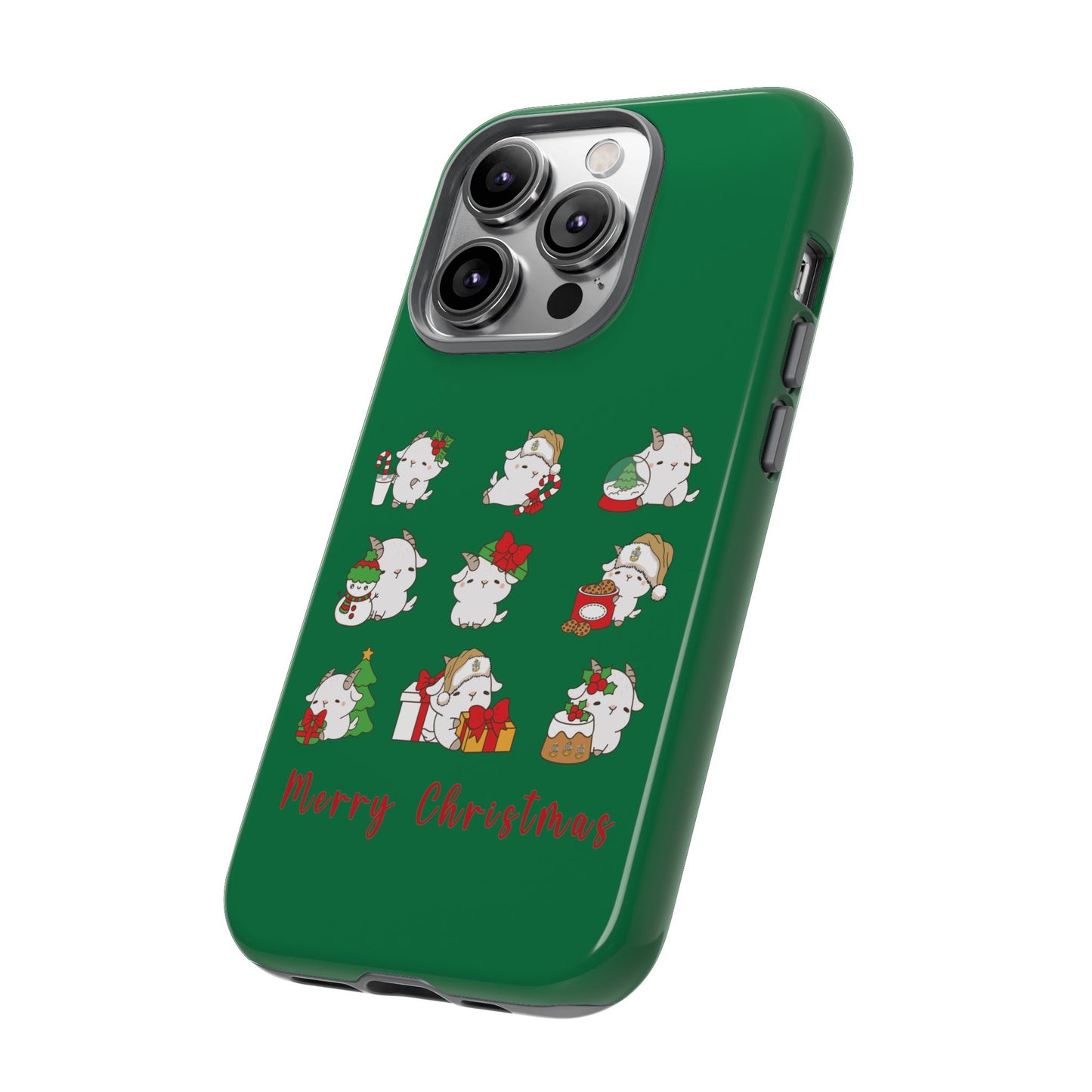 Hello Goat Christmas V2 Tough Phone Case