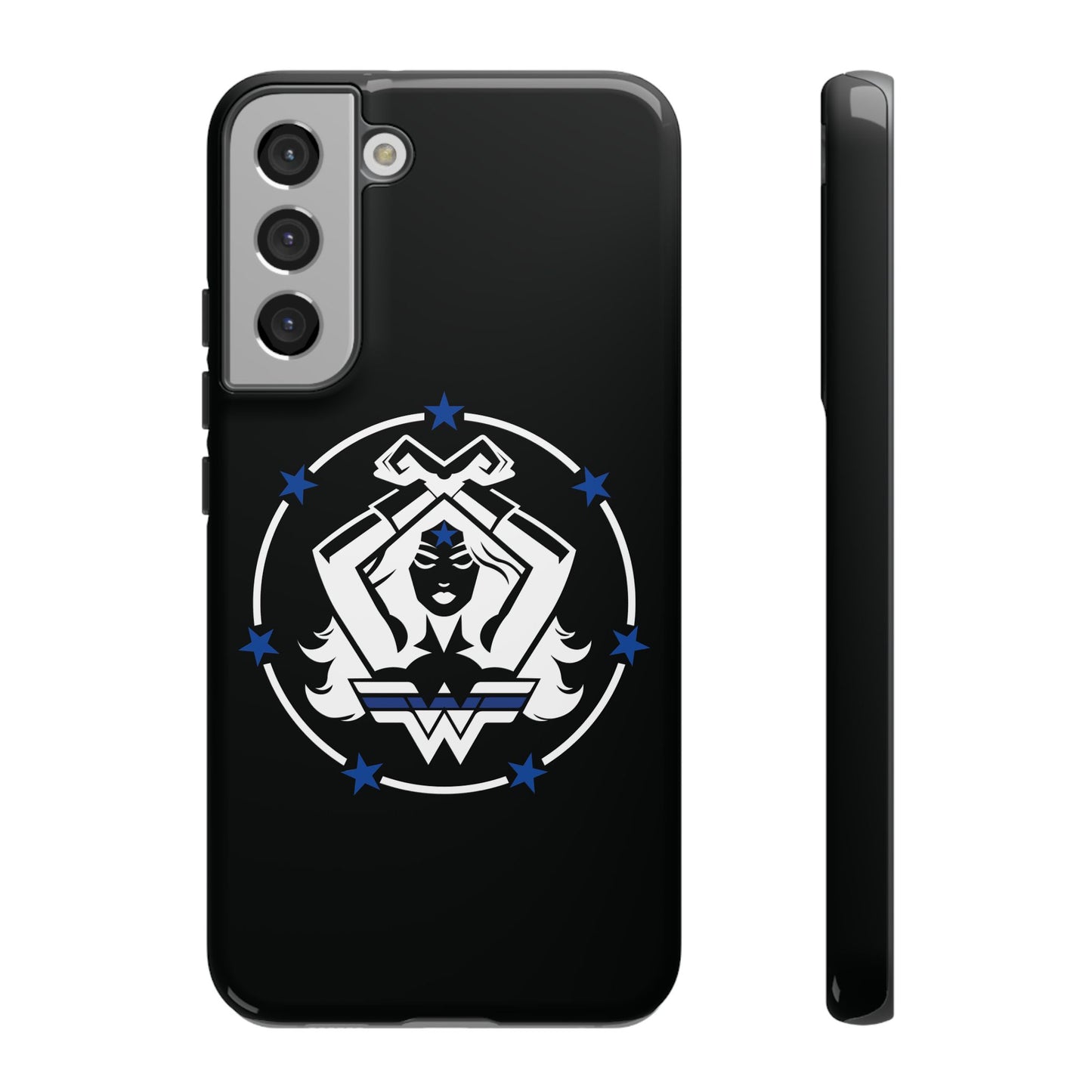 WW Blue Line Tough Phone Case