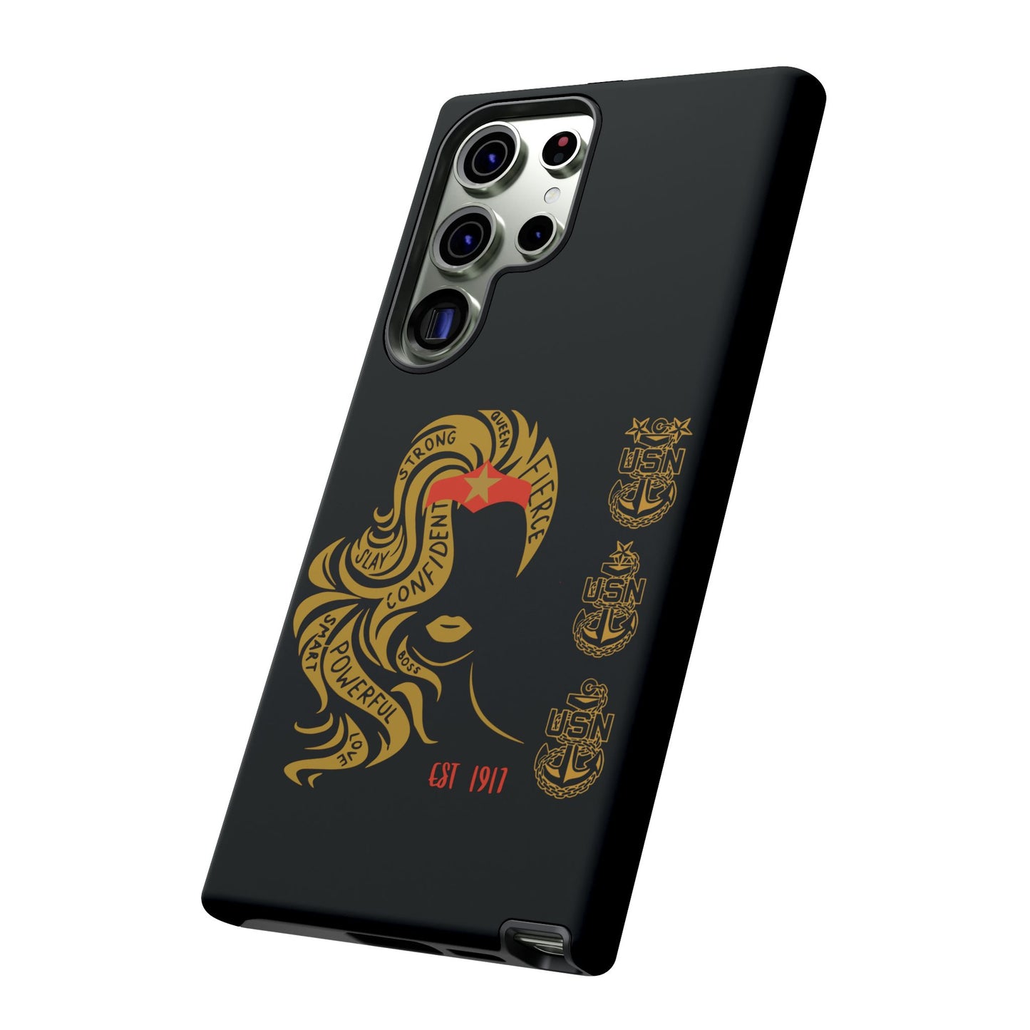 WW OG Long Hair Gold Phone Case