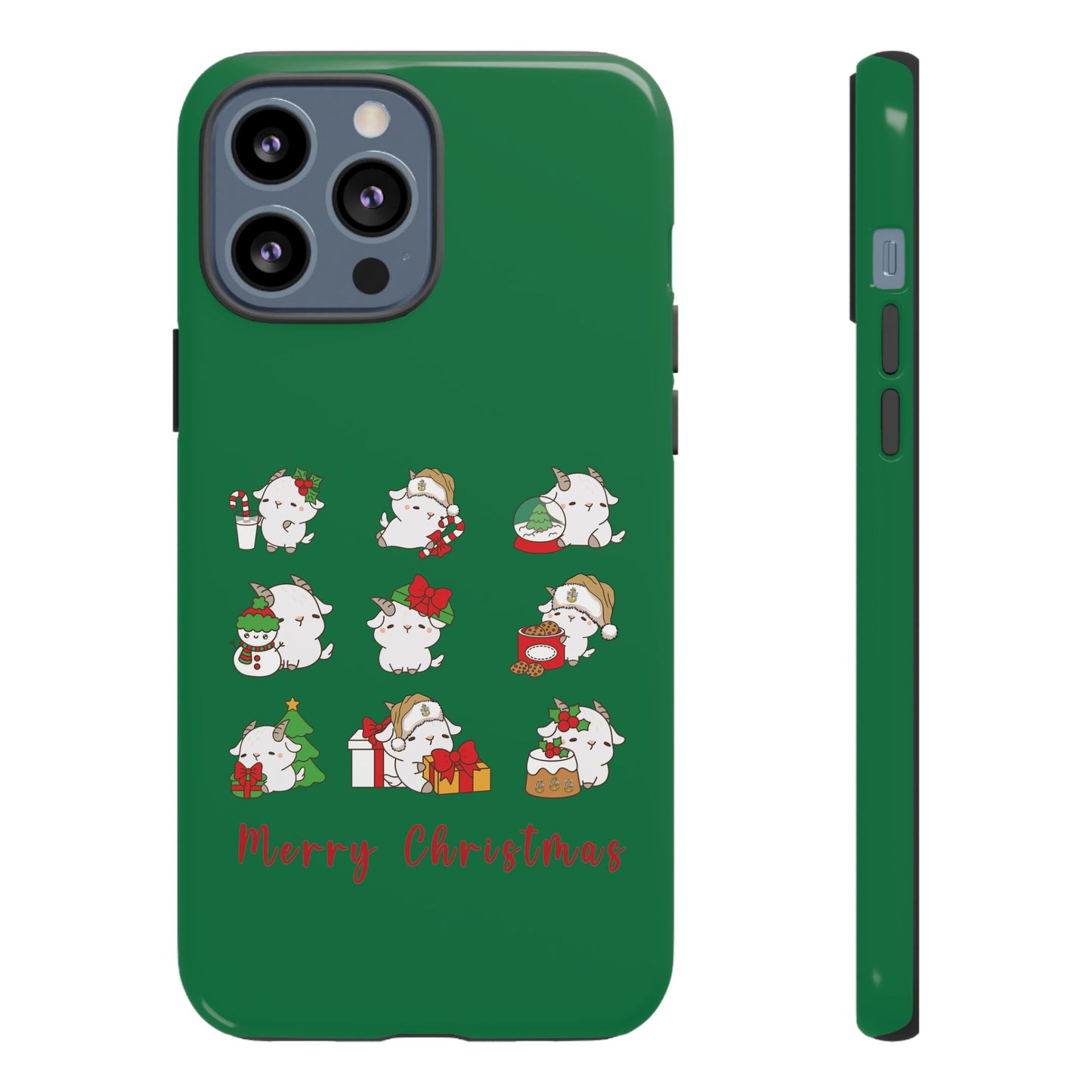 Hello Goat Christmas V2 Tough Phone Case