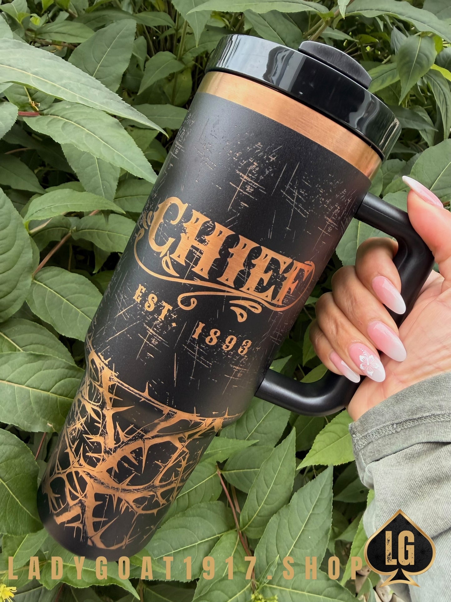 Chief Season 40oz Tumbler CPO Black
