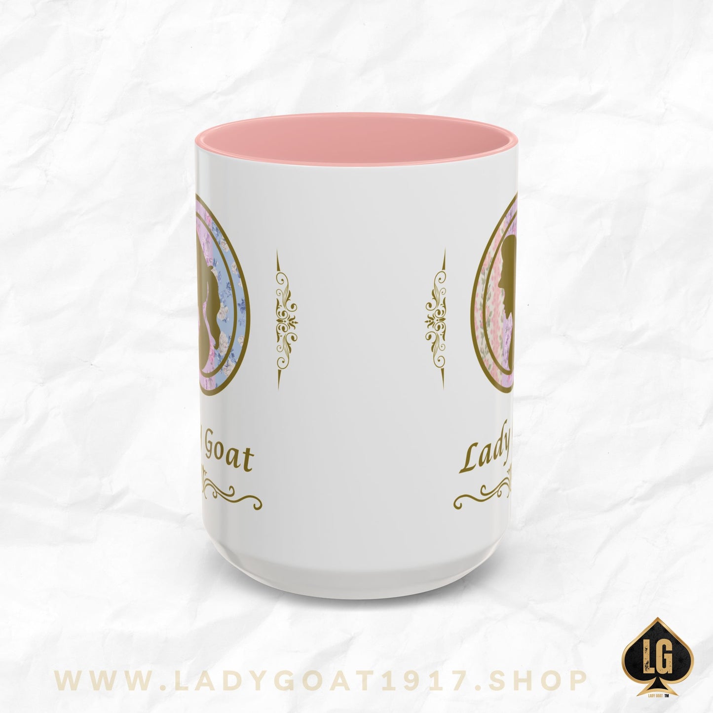 LADYGOATFANCY V4 Accent Coffee Mug 15oz