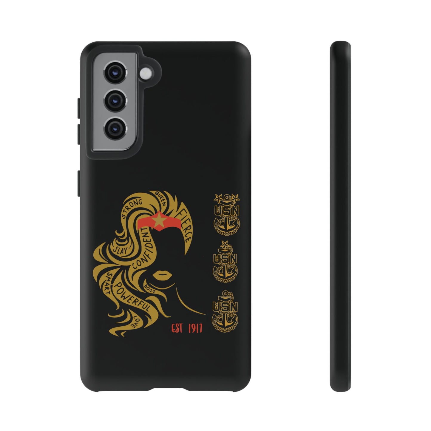 WW OG Long Hair Gold Phone Case
