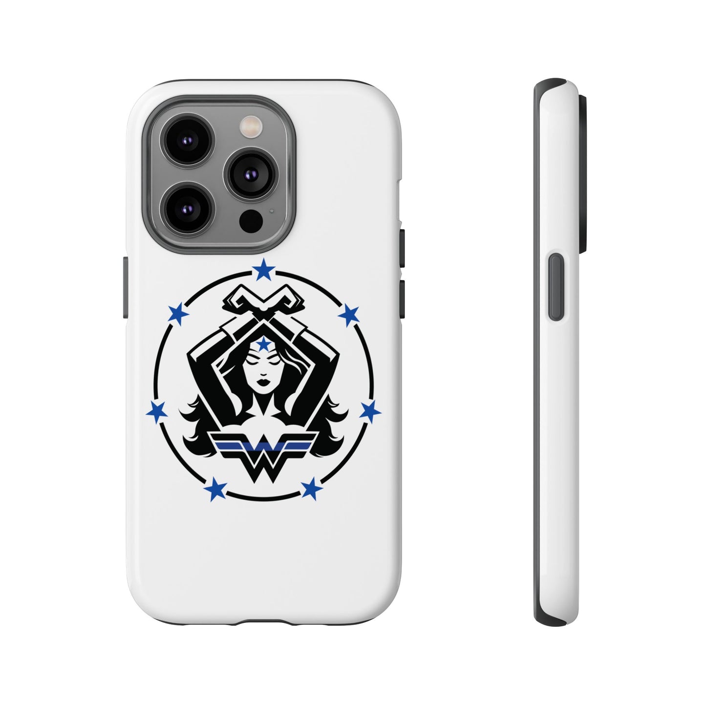WW Blue Line Tough Phone Case V2