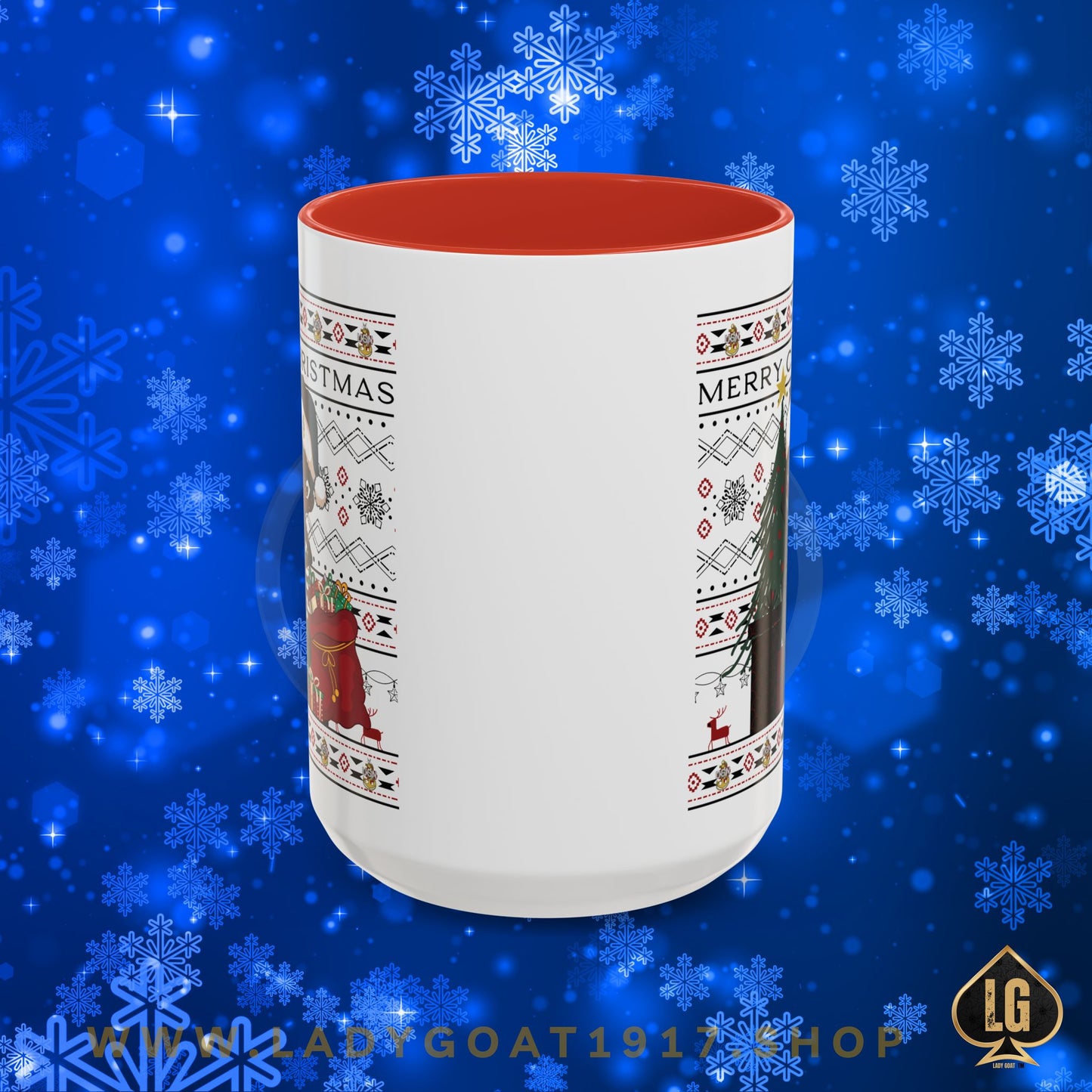 Christmas Blues V3  15oz Mug