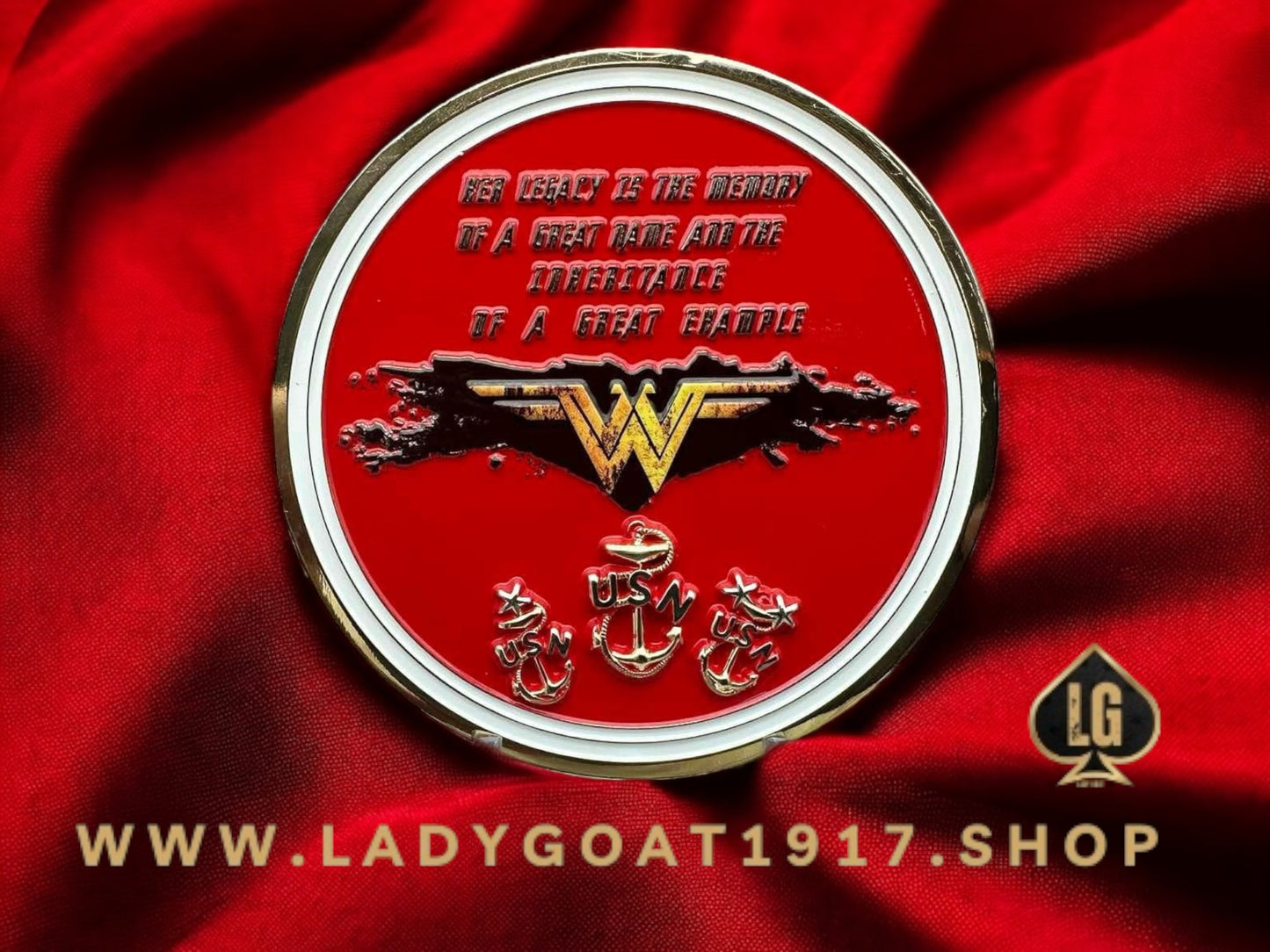 WW Retired Challenge Coin 25”