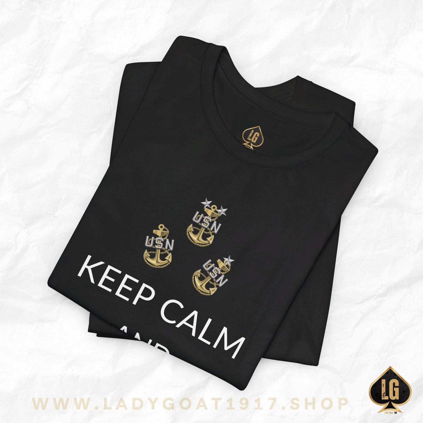 Keep Calm Ask Chief Unisex Tee