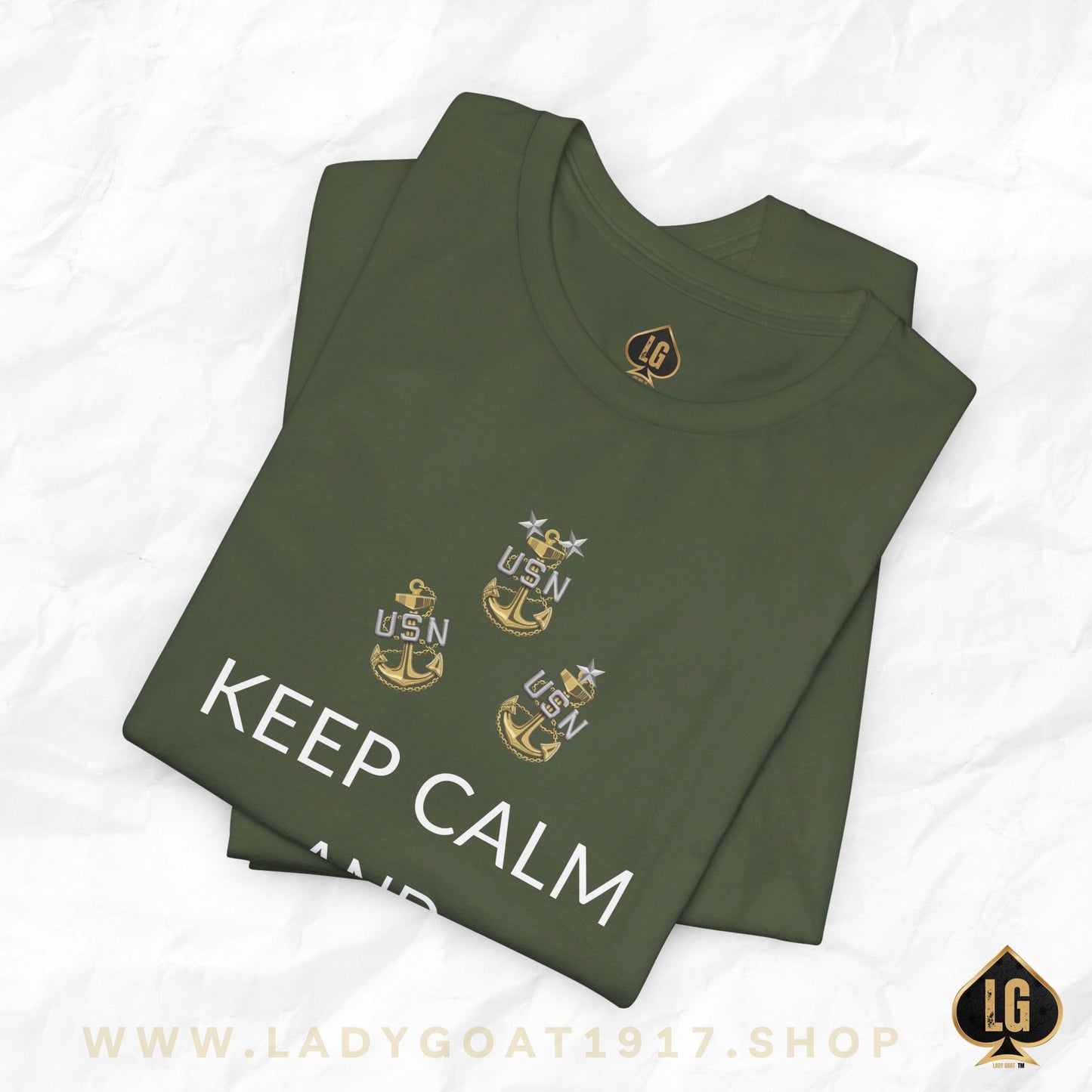 Keep Calm Ask Chief Unisex Tee