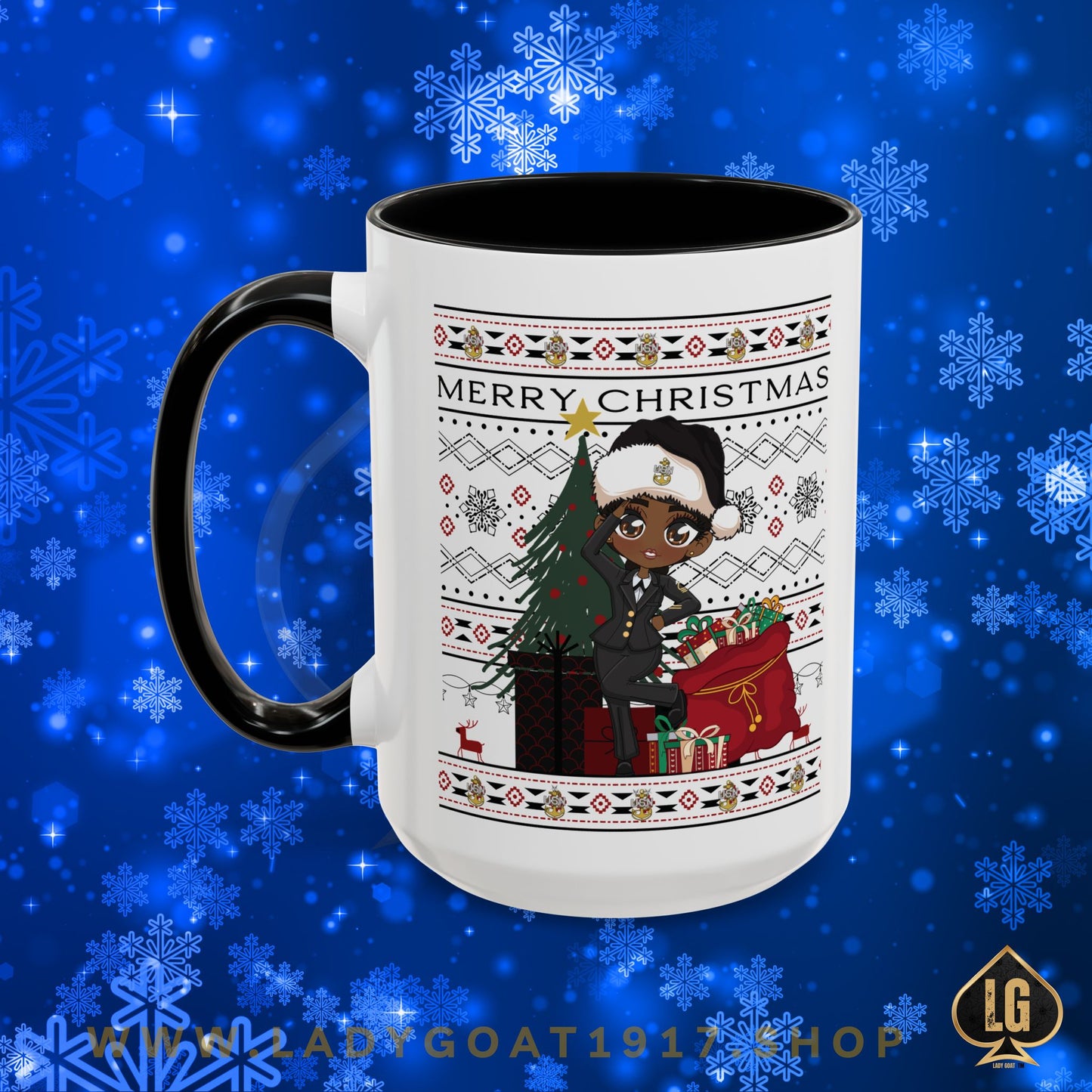 Christmas Blues V2  15oz Mug