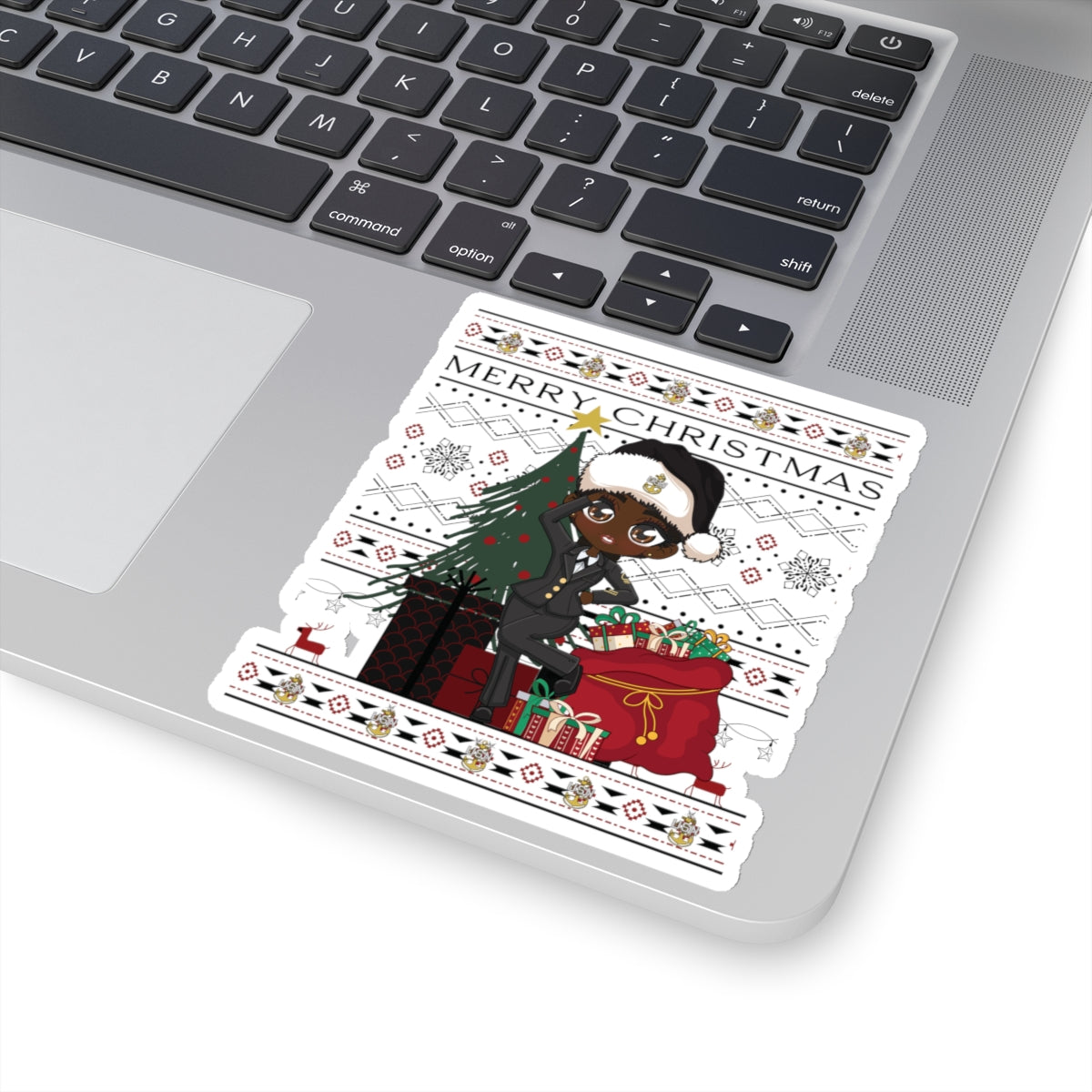 Christmas  Blues V3 Stickers