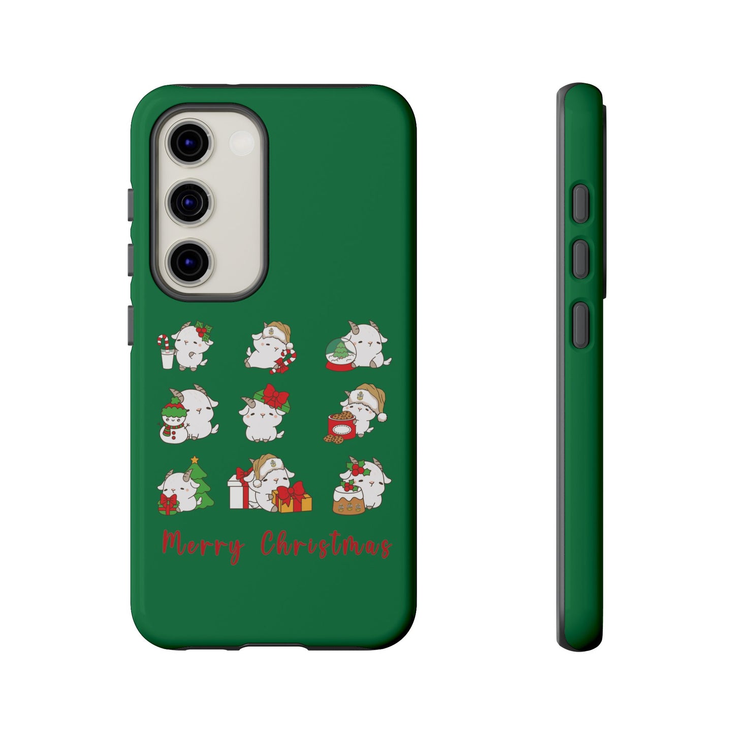 Hello Goat Christmas V2 Tough Phone Case