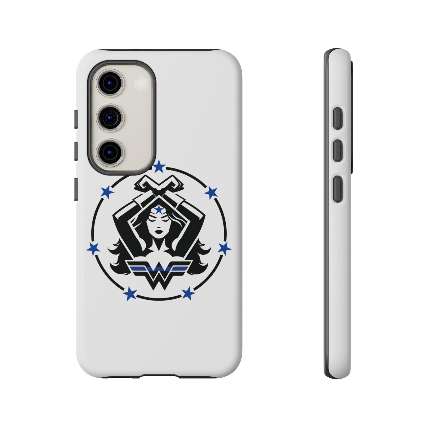 WW Blue Line Tough Phone Case V2