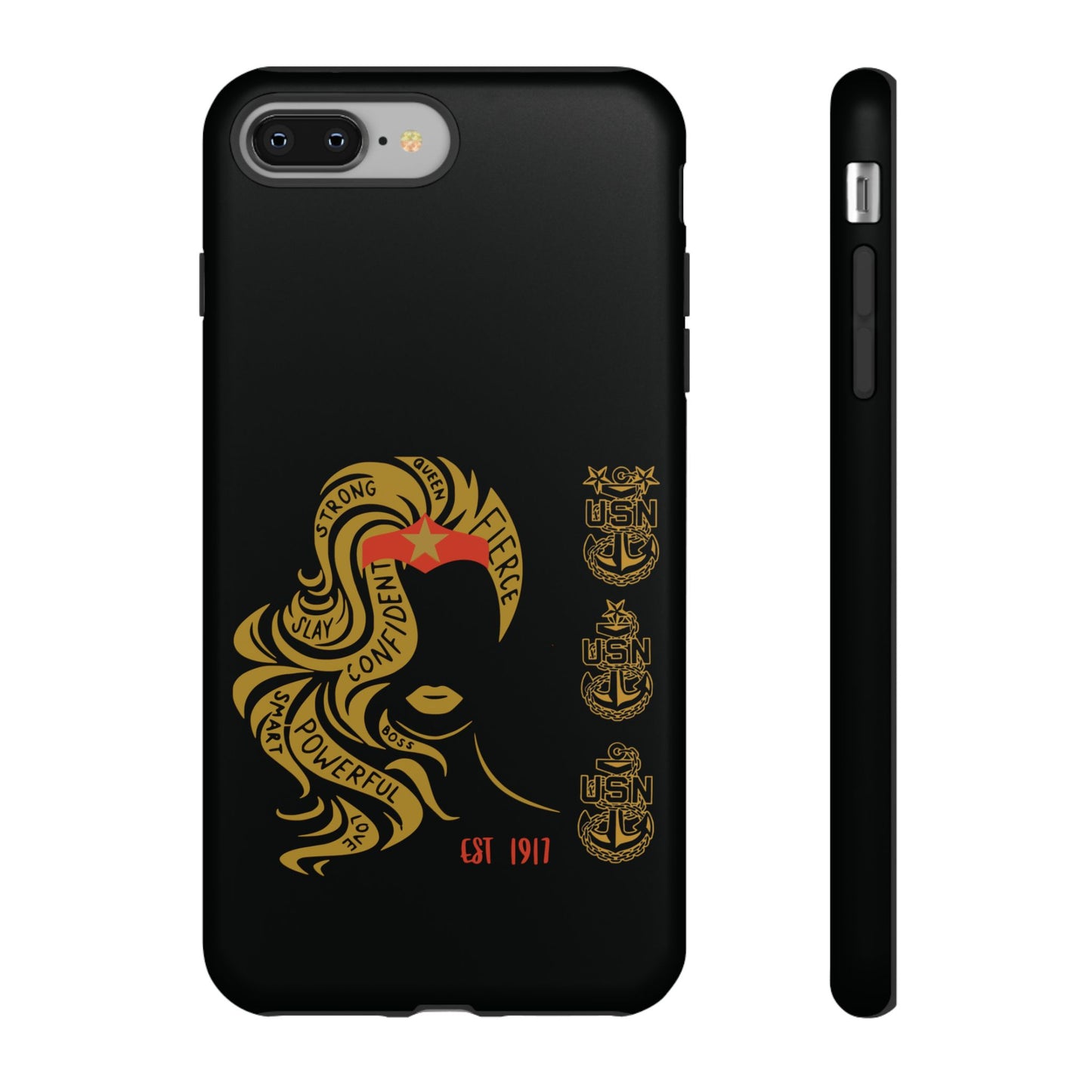 WW OG Long Hair Gold Phone Case