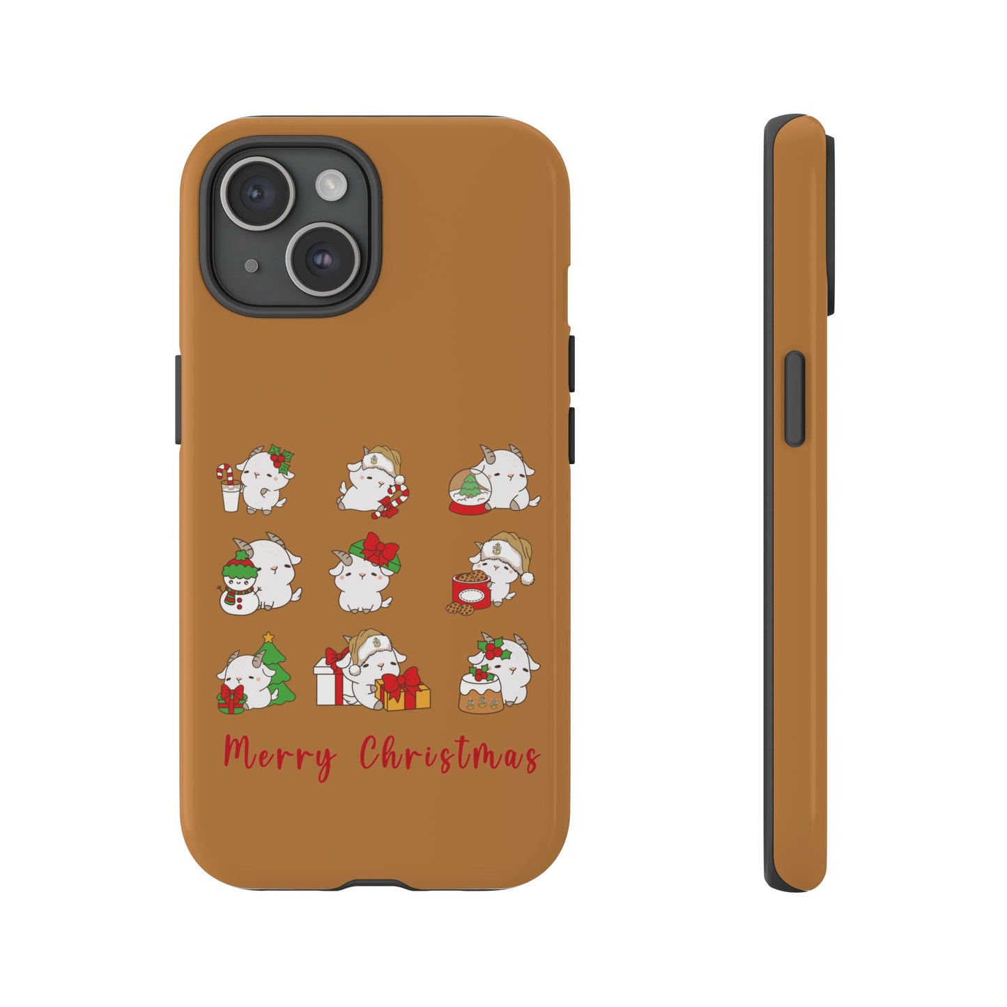 Hello Goat Christmas V1 Tough Phone Case