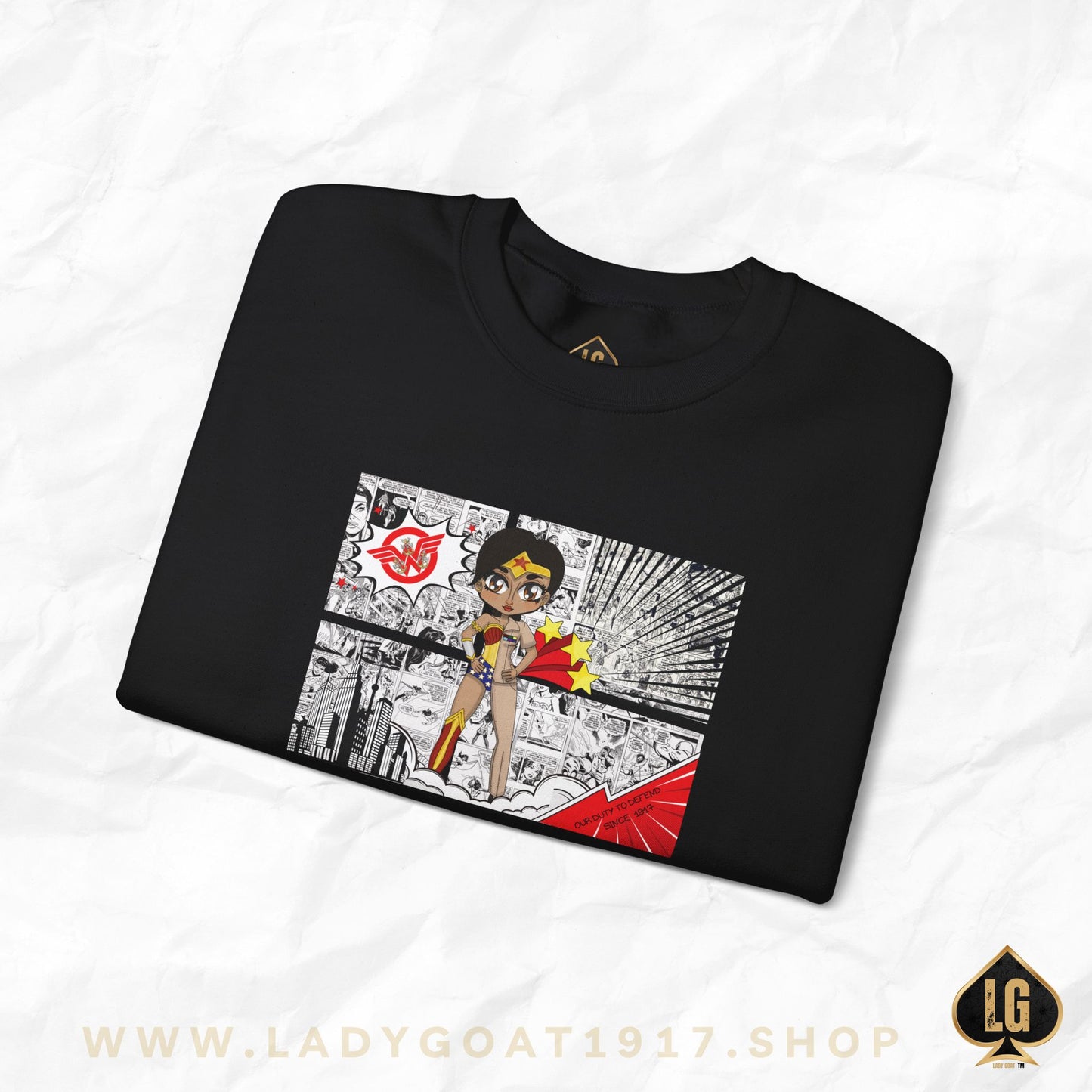 News Flash Comic V1 Crewneck Sweater