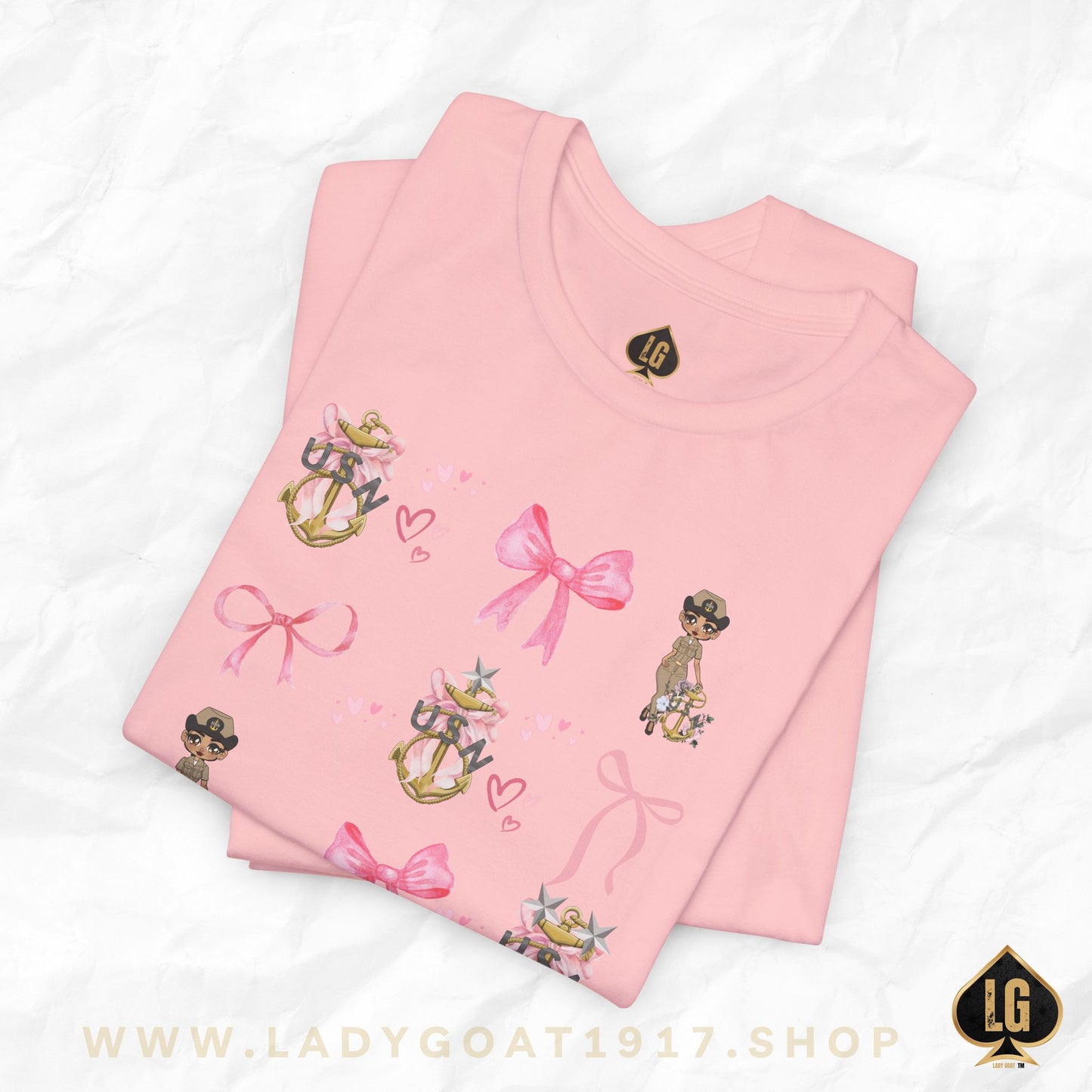 Lady Goat Coquette V1 Unisex Tee