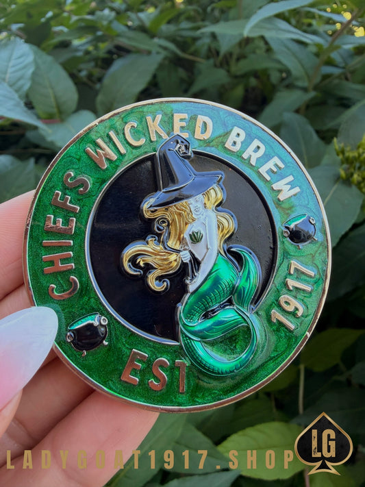 Chiefs Wicked Brew Challenge Coin V1